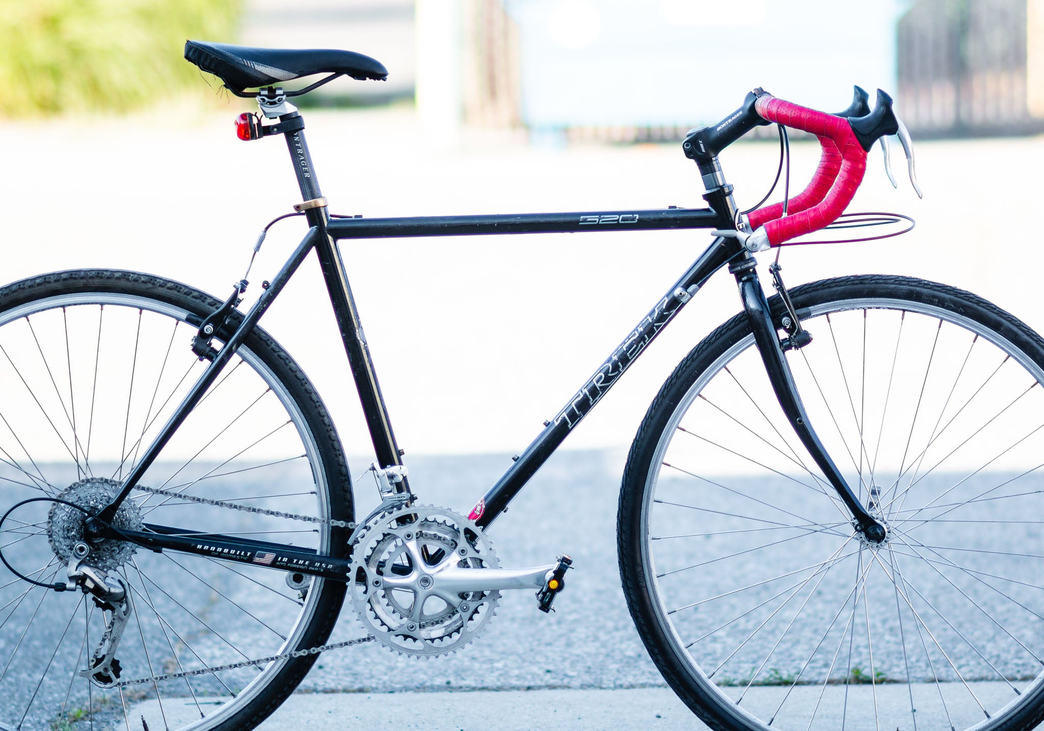 Trek 520 Touring Bike, Made-in-USA Steel, Gravel/Cross Black Trek 520 Touring Bike, Made-in-USA Steel, Gravel/Cross Black
