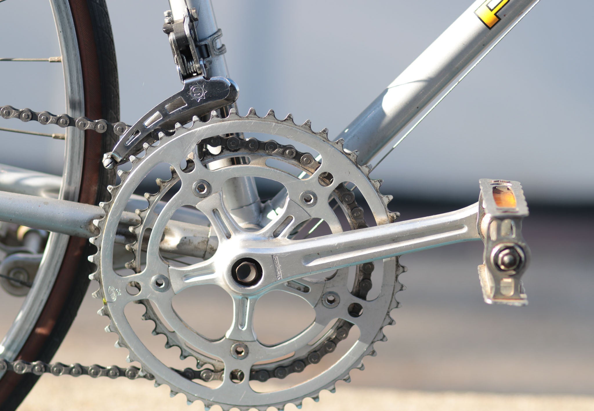 ★MAFAC　&quot; PEUGEOT &quot; BRAKE　フランス製♪ vintage Mafac Brake Lever Set Drop Bar white Cover Safety