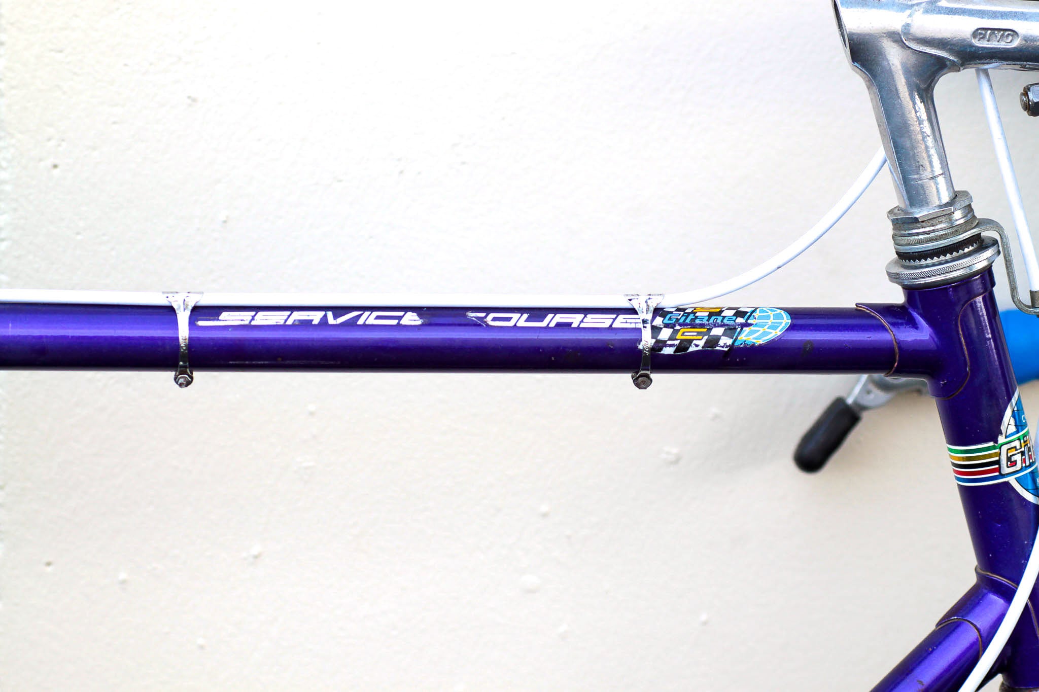 Gitane Service Course Vintage Lugged Steel Road Bike purple - MDVG