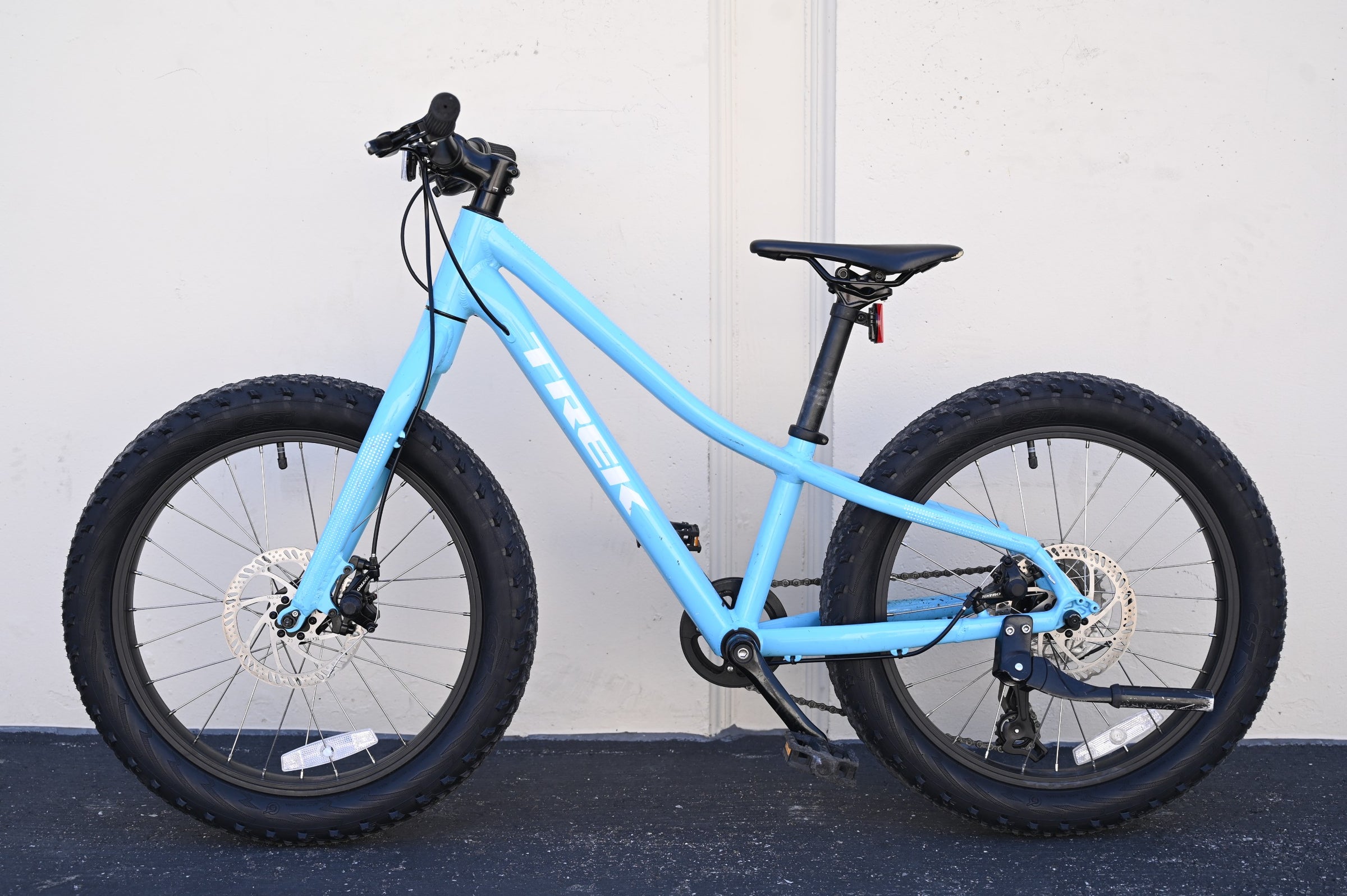 Trek Roscoe 20 8-Speed Kid's Bike with NEW Extra Wide Tires light