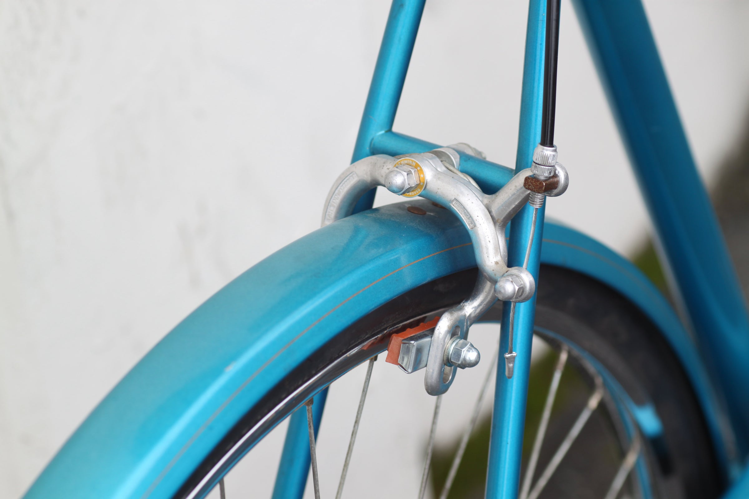 Schwinn World Tourist Vintage City Townie Bike 5-speed blue XL