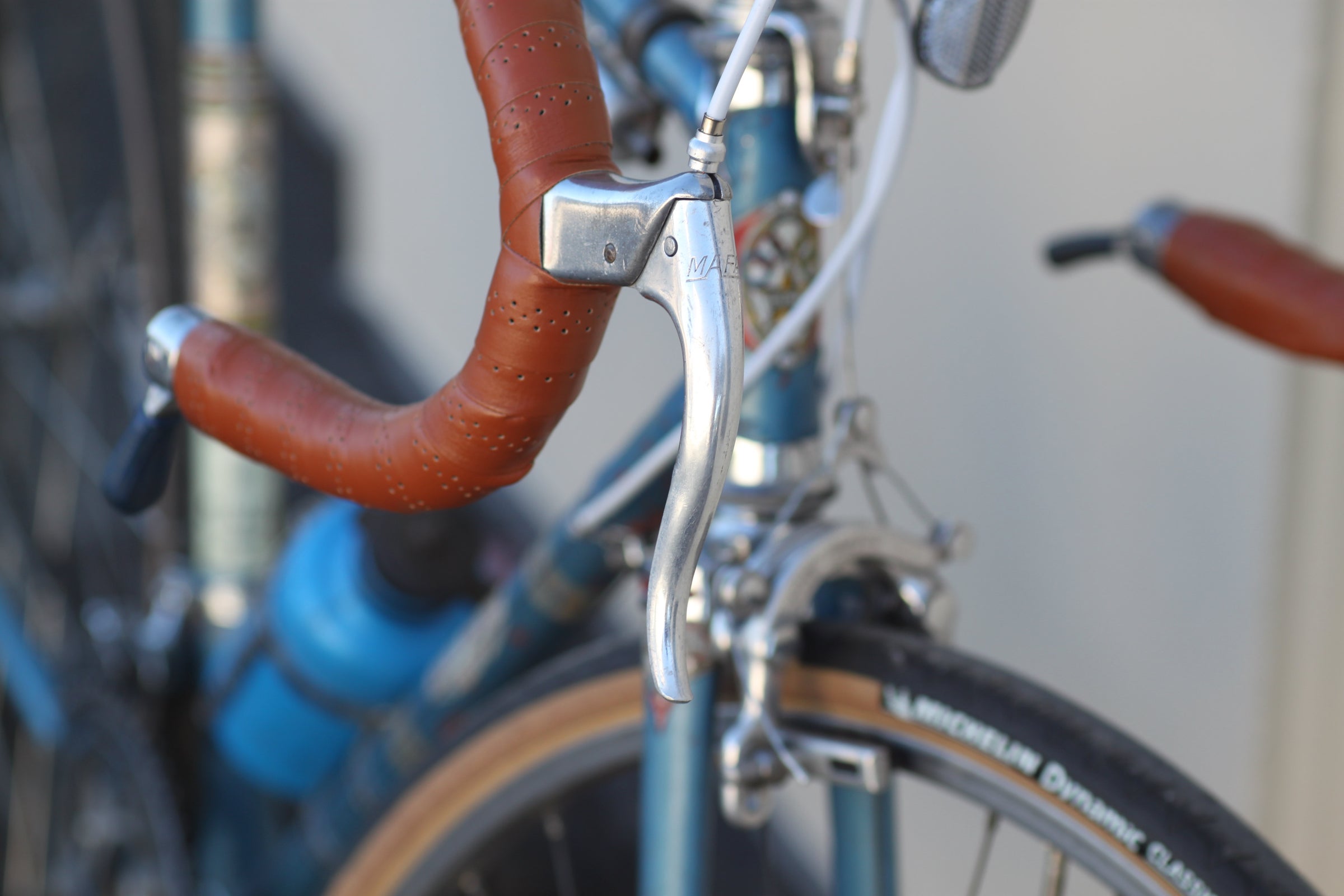 Olmo Vintage Lugged Steel Italian Classic Road Bike blue - BQUW