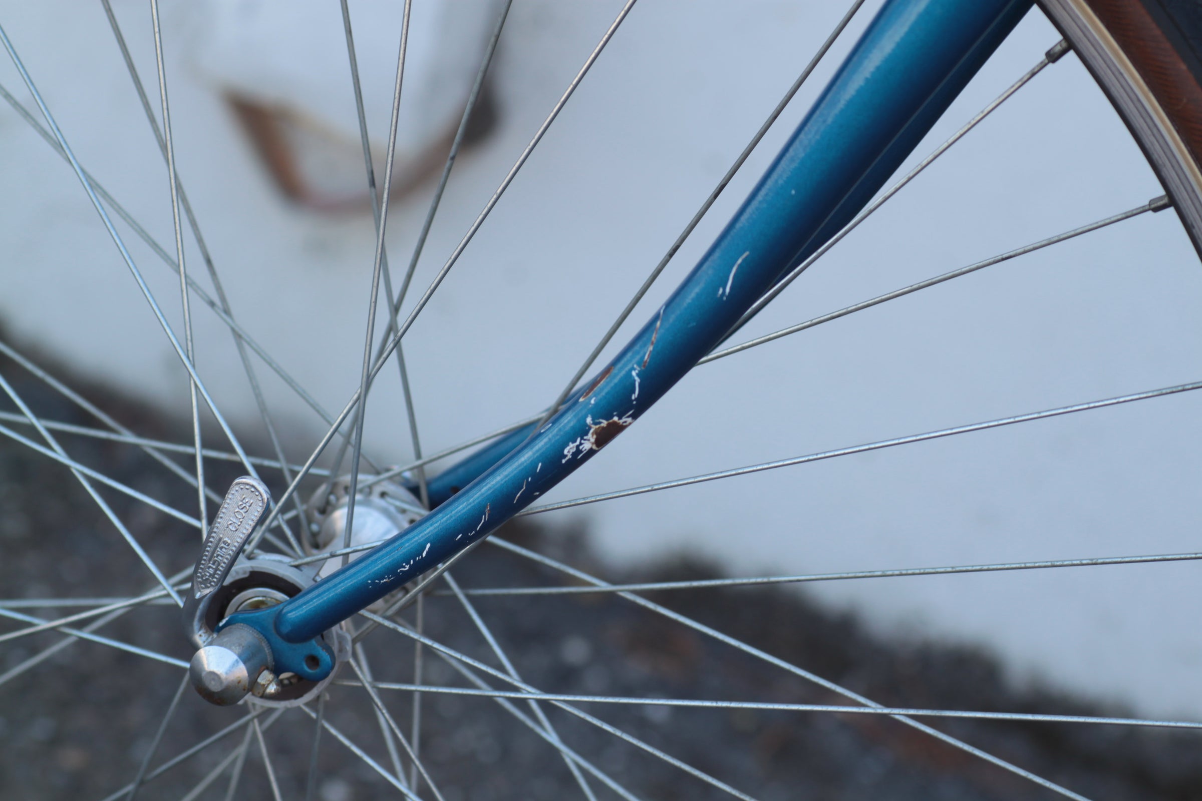BRIDGESTONE サイクリングバッグ ヴィンテージ Bridgestone 500 Vintage Lugged Steel Road Bike blue 57cm - RPWB