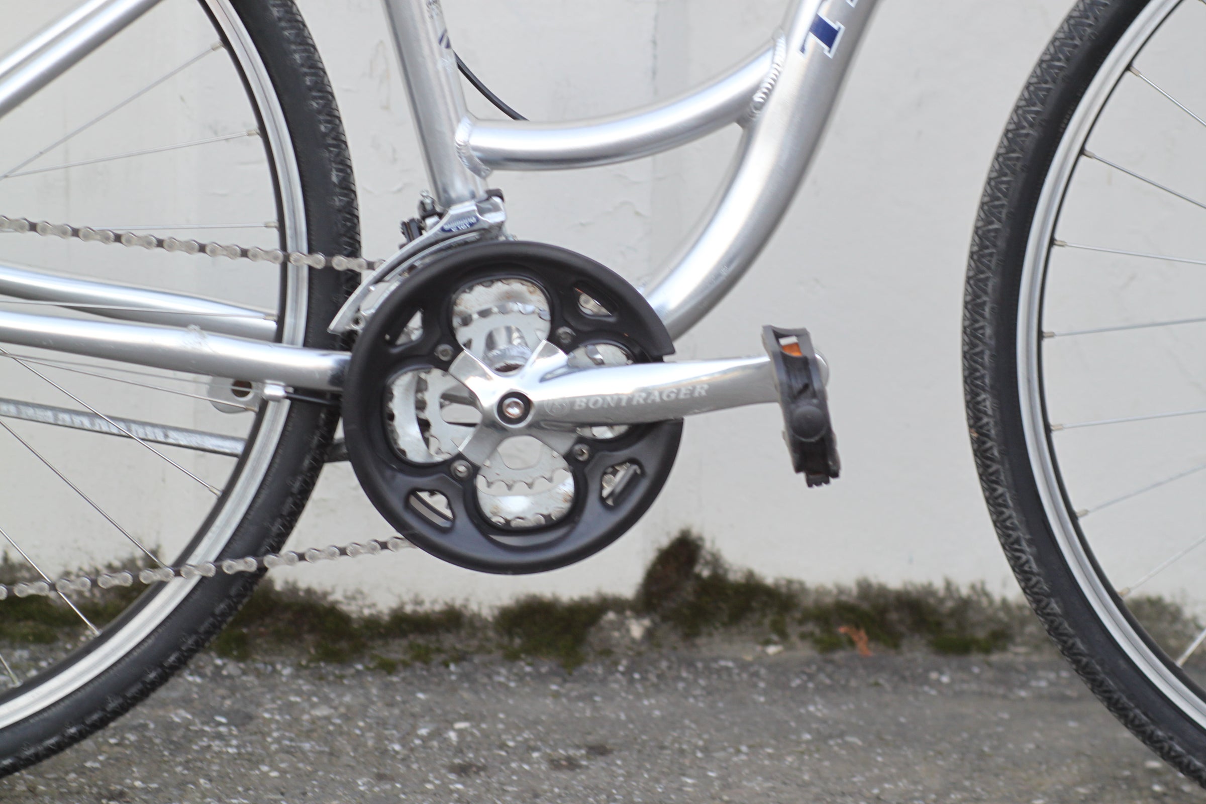 Trek Multitrack 7300 Women's Commuter Hybrid Bike - Low Step Thru  16"/40.5cm blue/silver - NLNO | Used Bikes for Sale - Silicon Valley Bicycle  Exchange - Bay Area