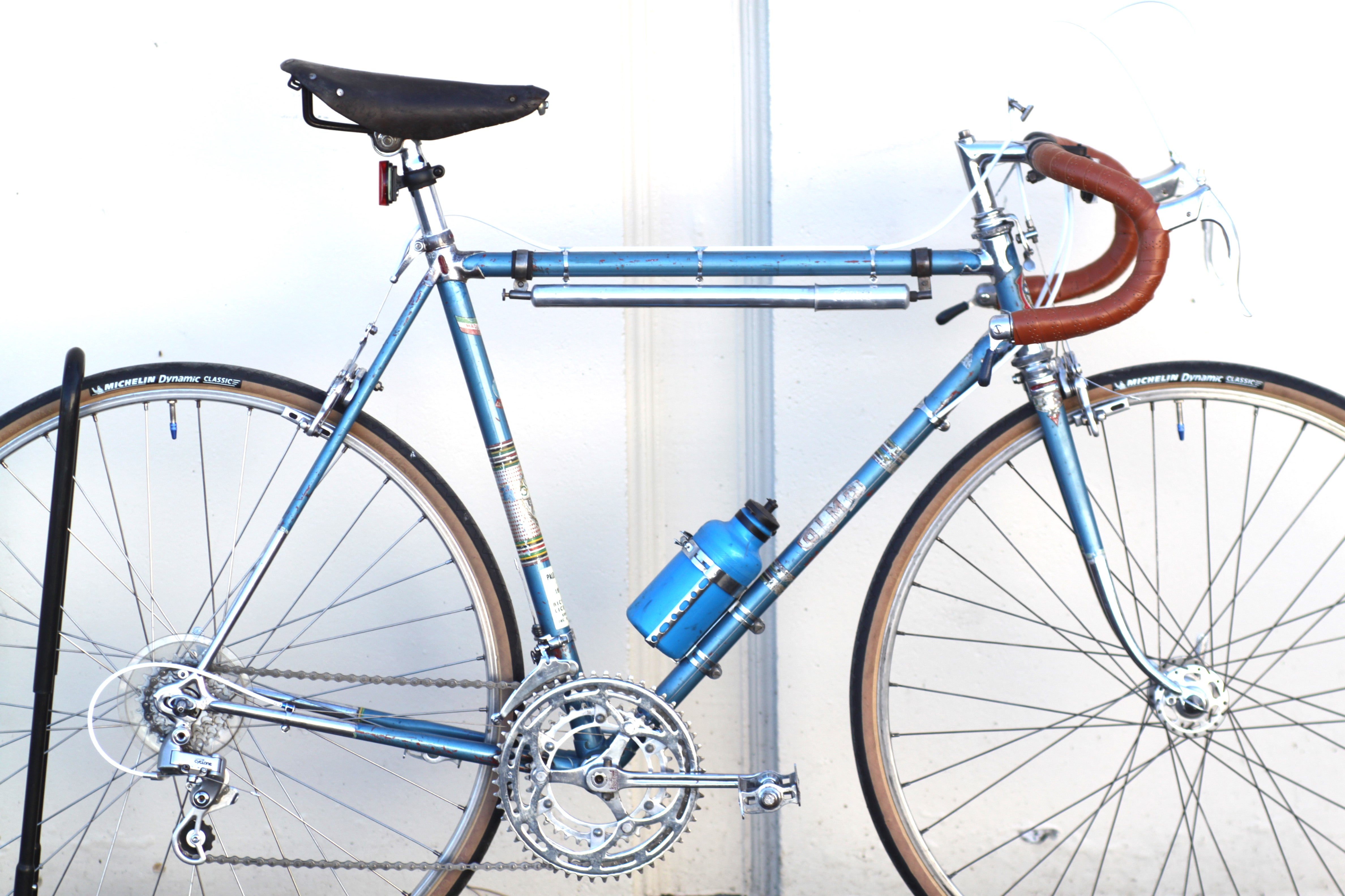 Olmo Vintage Lugged Steel Italian Classic Road Bike blue - BQUW
