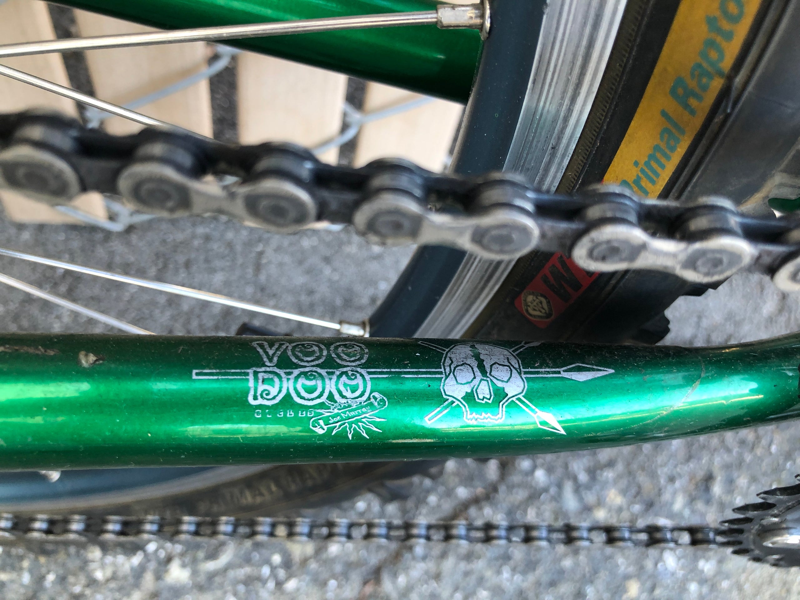 Green voodoo bike discount