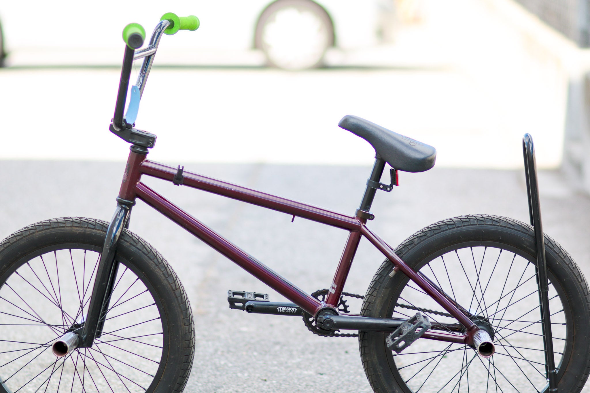 Purple kink bmx bike deals