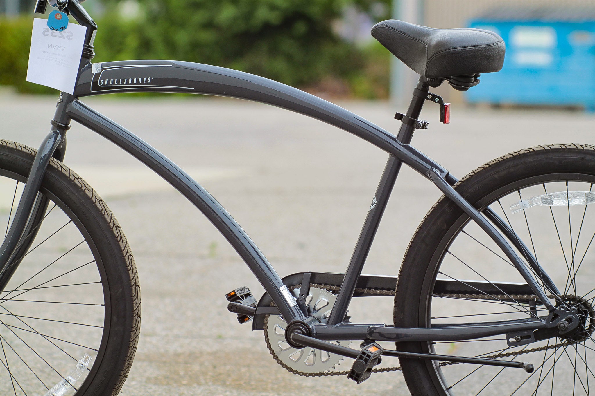HBBC SkullXBones Cruiser with Style and Wide Tires VKVN Used Bikes for Sale Silicon Valley Bicycle Exchange Bay Area