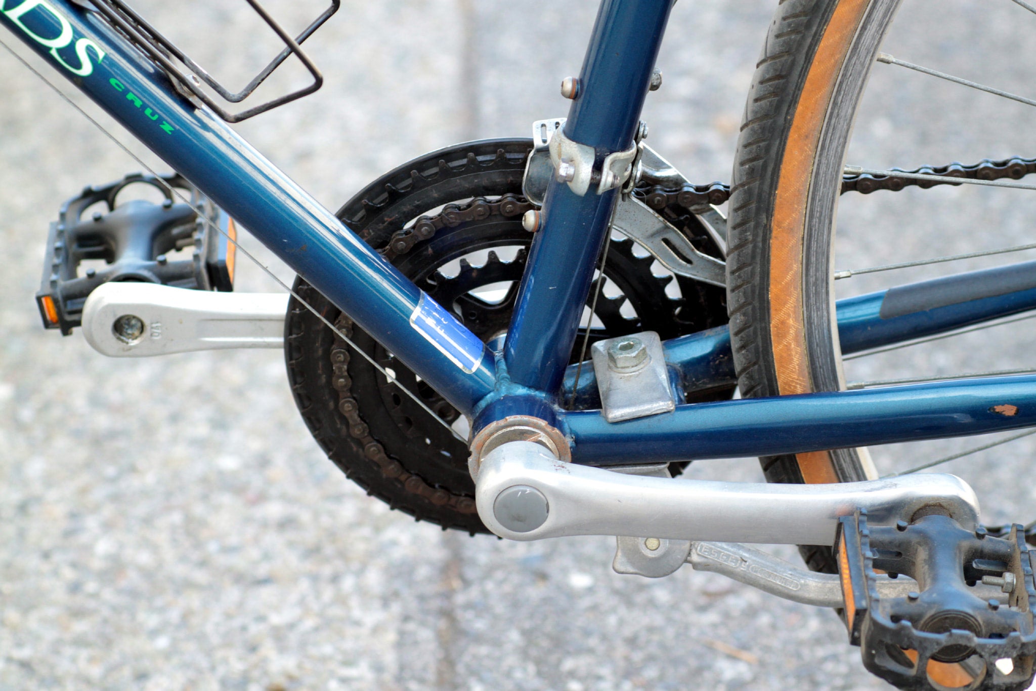 Specialized Crossroads Cruz Classic Commuter Hybrid Bike blue GNPH Used Bikes for Sale Silicon Valley Bicycle Exchange Bay Area