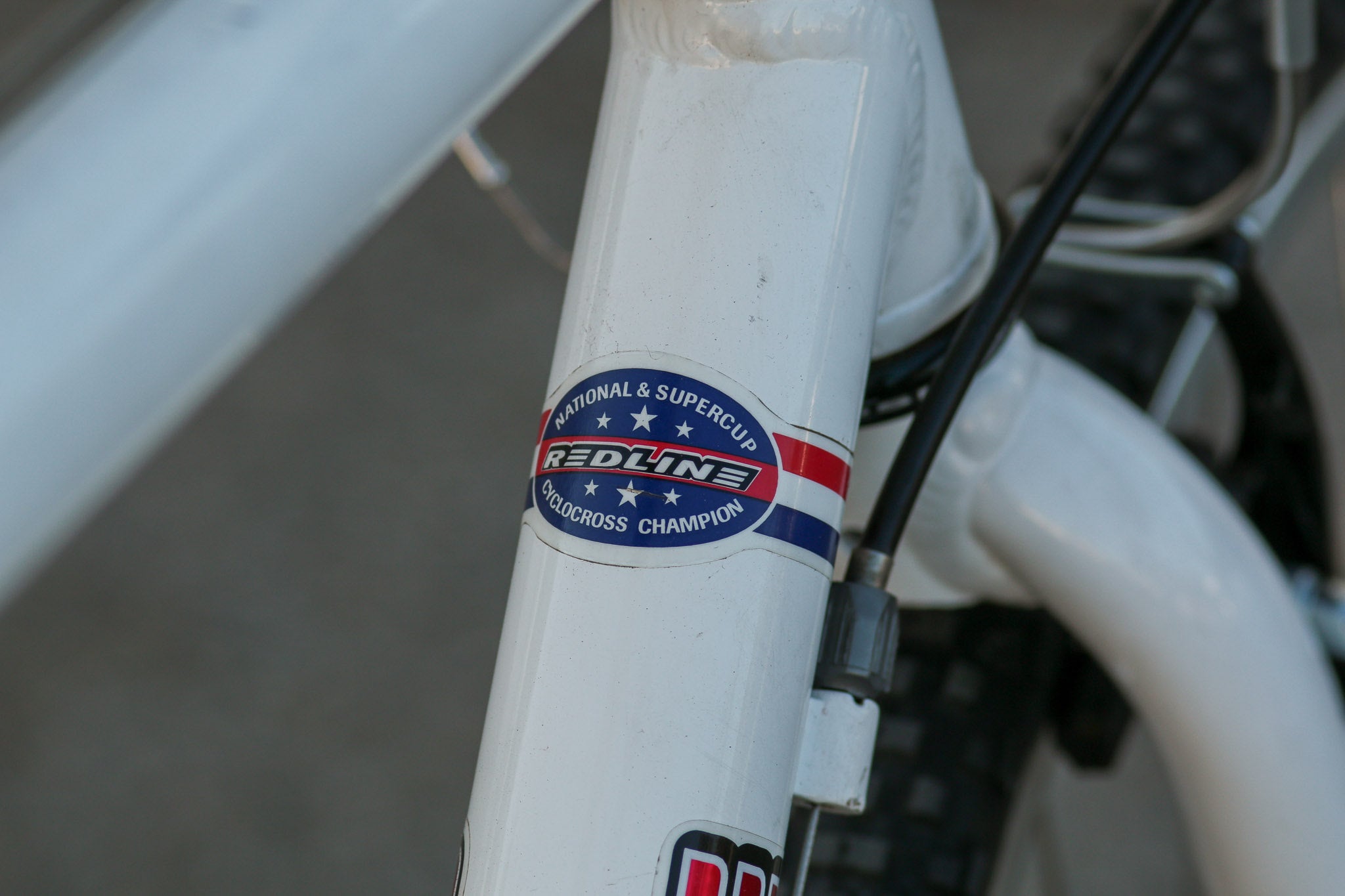 Redline Conquest Pro Cyclocross Gravel Bike white UVHB Used Bikes for Sale Silicon Valley Bicycle Exchange Bay Area