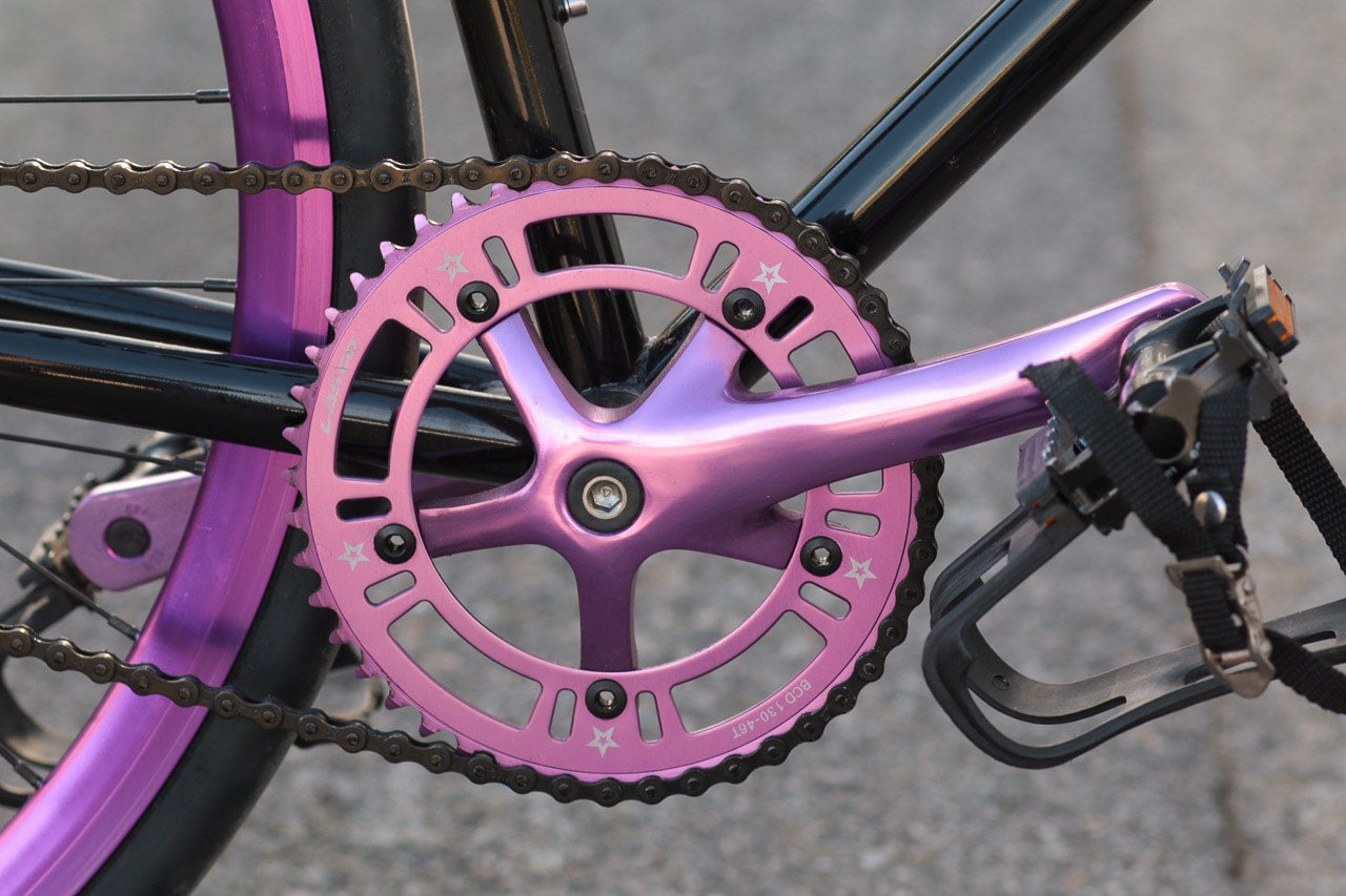 SE Racing Lager Singlespeed Fixie 52 black purple ZCOX Used Bikes for Sale Silicon Valley Bicycle Exchange Bay Area
