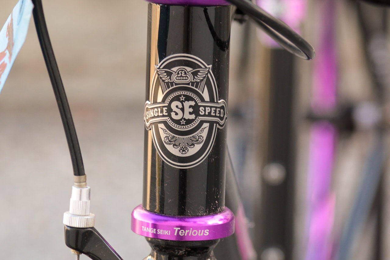 SE Racing Lager Singlespeed Fixie 52 black purple ZCOX Used Bikes for Sale Silicon Valley Bicycle Exchange Bay Area