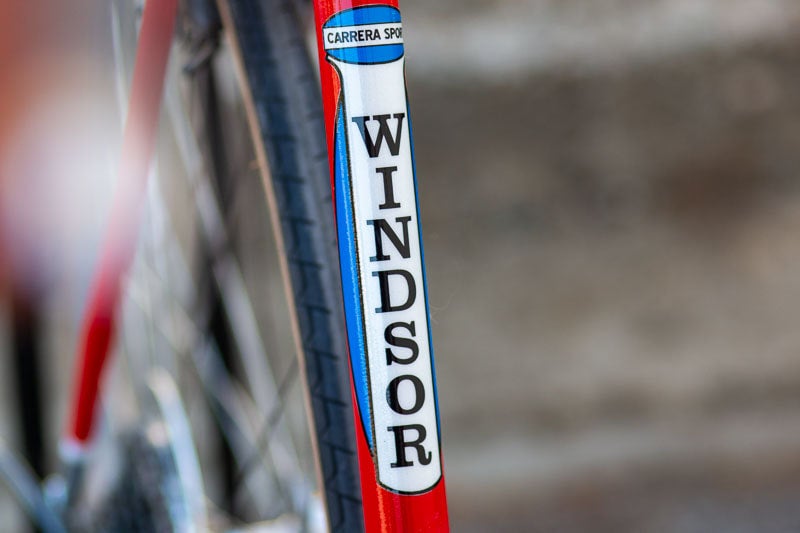 Windsor Carrera Sport Vintage Road Bike Hecho in Mexico Eroica Rider 23 red ECXE Used Bikes for Sale Silicon Valley Bicycle Exchange Bay Area