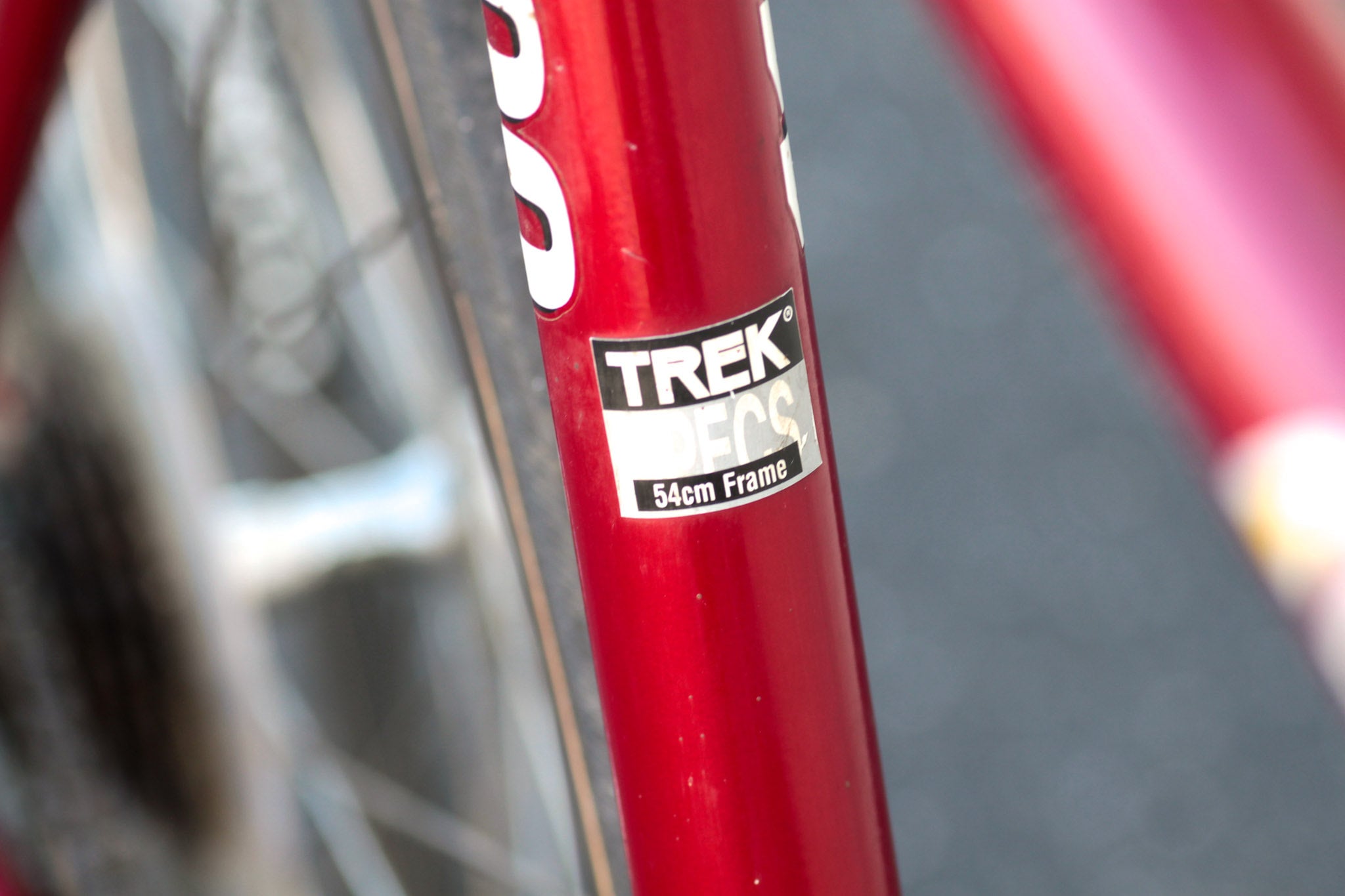 Trek Aluminum 1100 Road Bike Handbuilt in the USA 54 red FHTI Used Bikes for Sale Silicon Valley Bicycle Exchange Bay Area