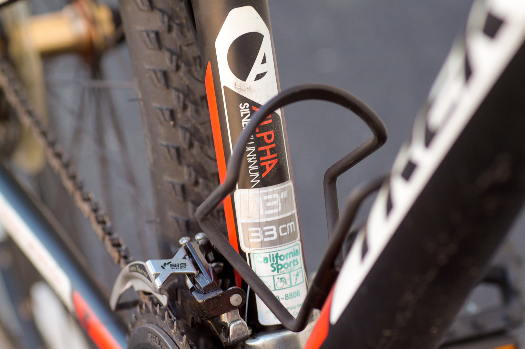 33 cm bike frame top