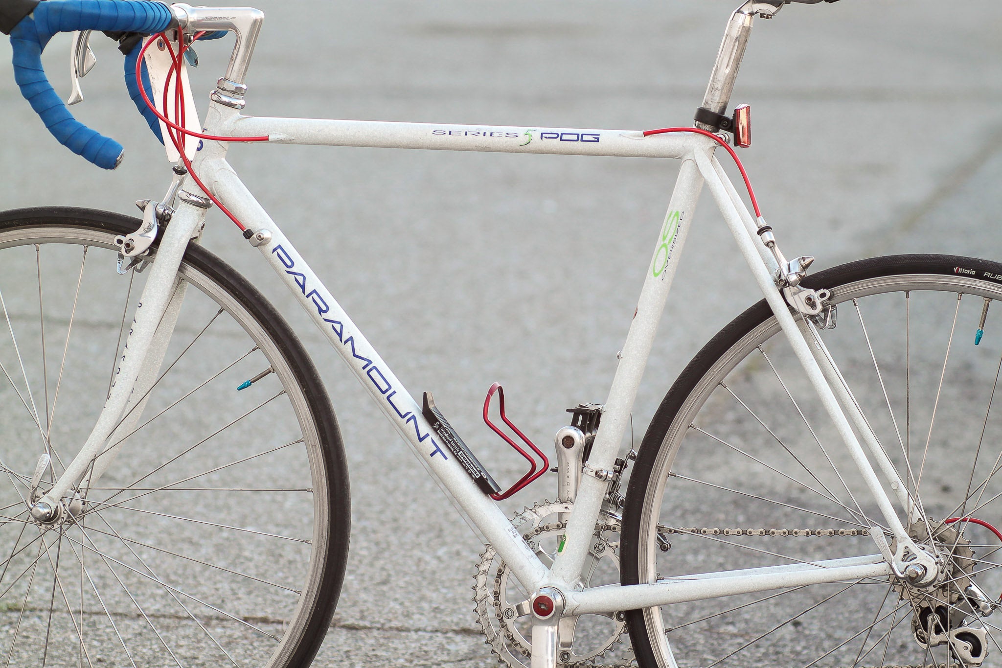 Paramount Series 5 PDG Vintage Road Bike with Campagnolo Chorus white EAMR Used Bikes for Sale Silicon Valley Bicycle Exchange Bay Area