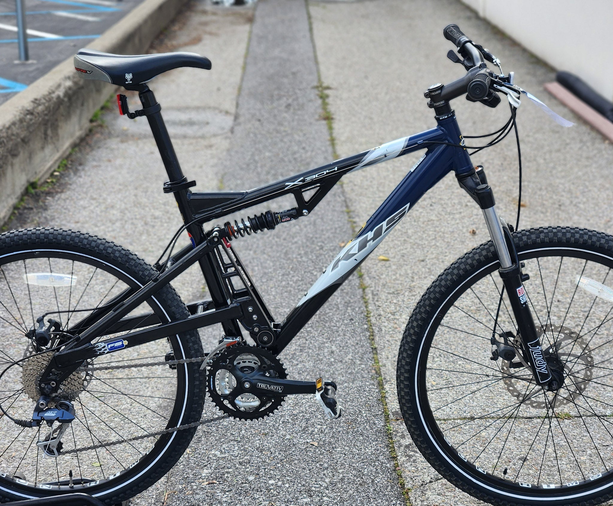 Khs full suspension clearance