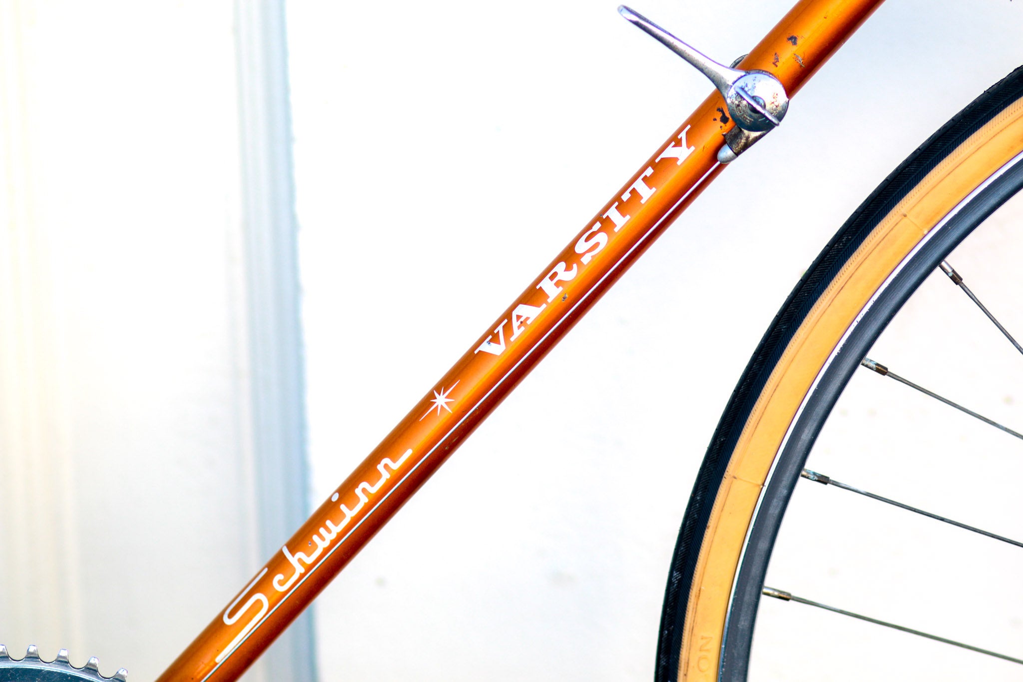 Schwinn Varsity Vintage Steel 10 Speed Bike A True Classic orange IKKV Used Bikes for Sale Silicon Valley Bicycle Exchange Bay Area