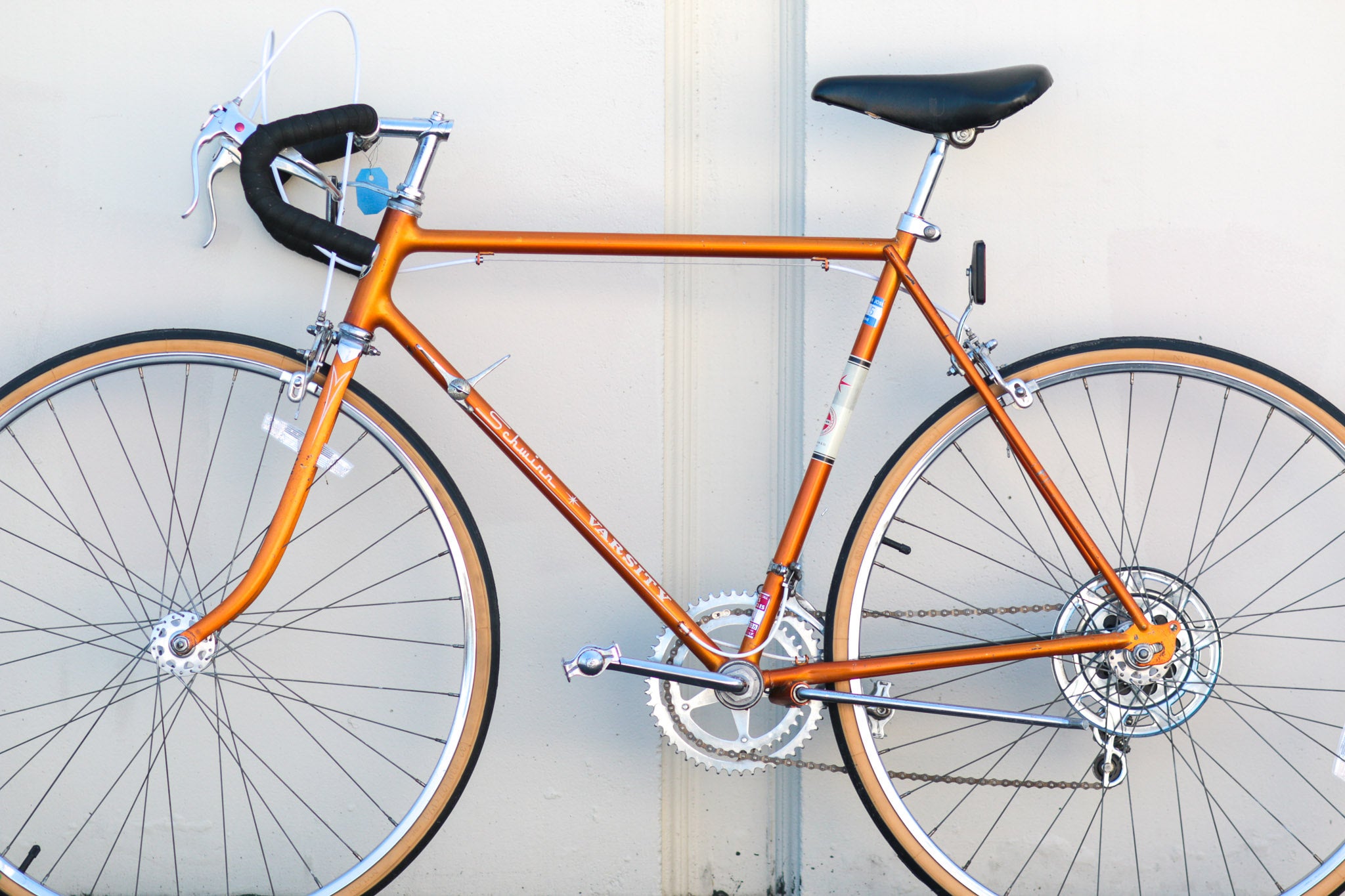 Schwinn Varsity Vintage Steel 10 Speed Bike A True Classic orange IKKV Used Bikes for Sale Silicon Valley Bicycle Exchange Bay Area
