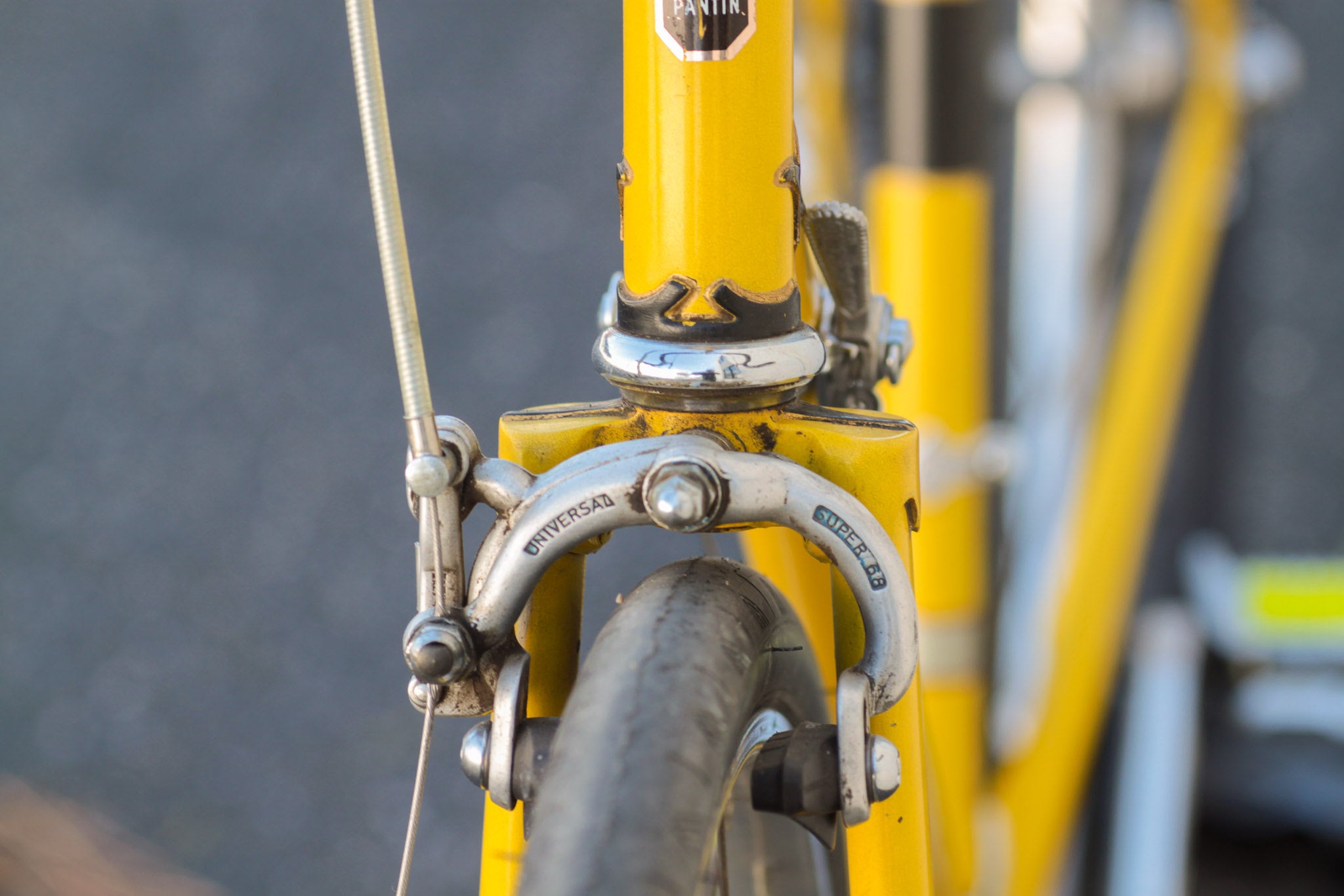Motobecane Grand Record Vintage Lugged Steel 10 speed Road Bike with Campagnolo yellow OOYH Used Bikes for Sale Silicon Valley Bicycle Exchange Bay Area