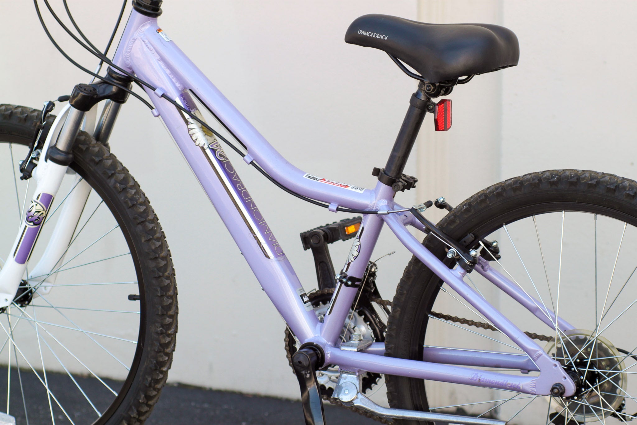 Diamondback Lustre 24 Girl s Mountain Bike with Zoom Fork purple QTTG Used Bikes for Sale Silicon Valley Bicycle Exchange Bay Area