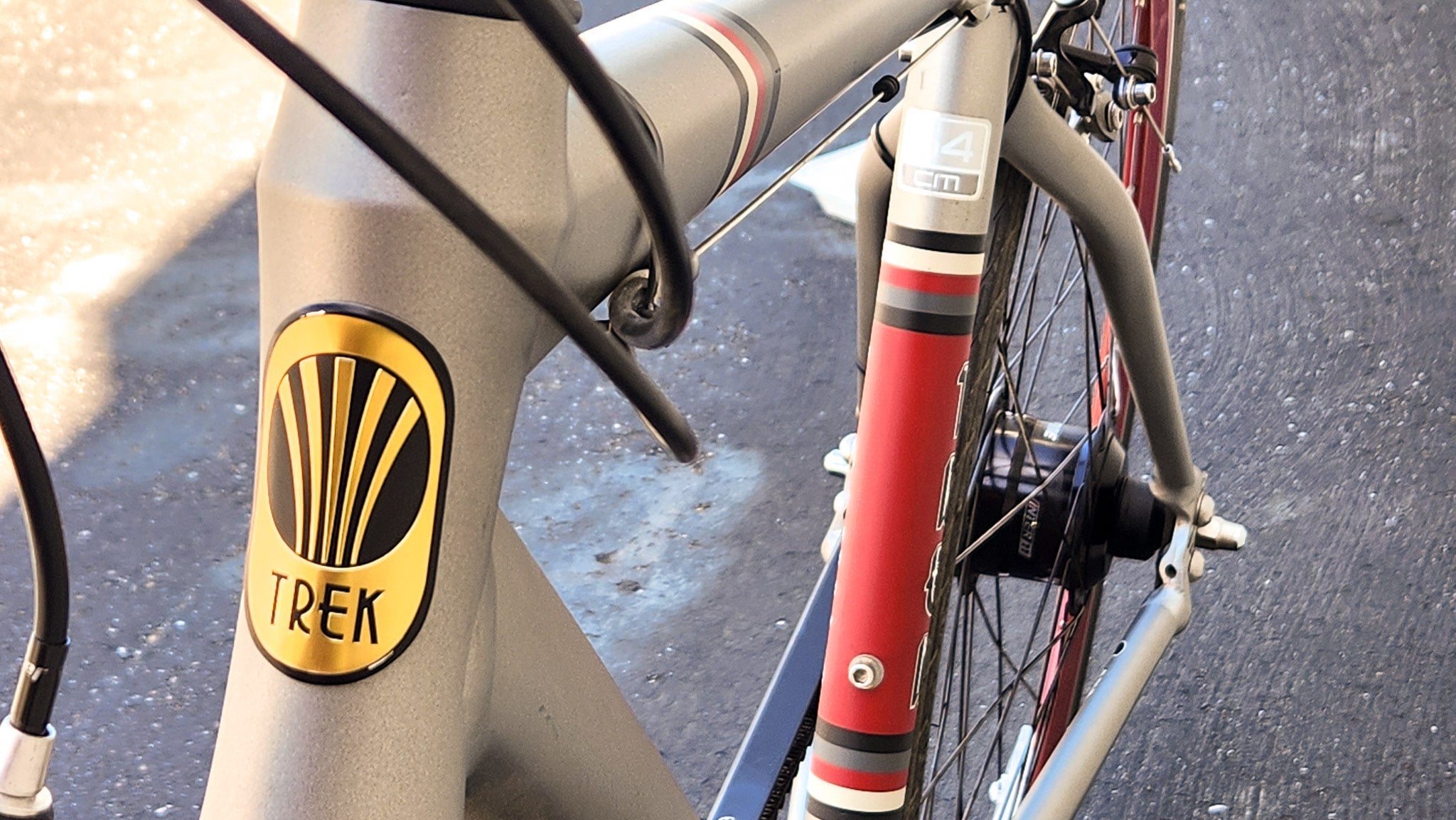 Trek 1st District City Bike with Gates Carbon Belt Drive and Shimano Alfine 11 speed 54cm gray SZIF Used Bikes for Sale Silicon Valley Bicycle Exchange Bay Area