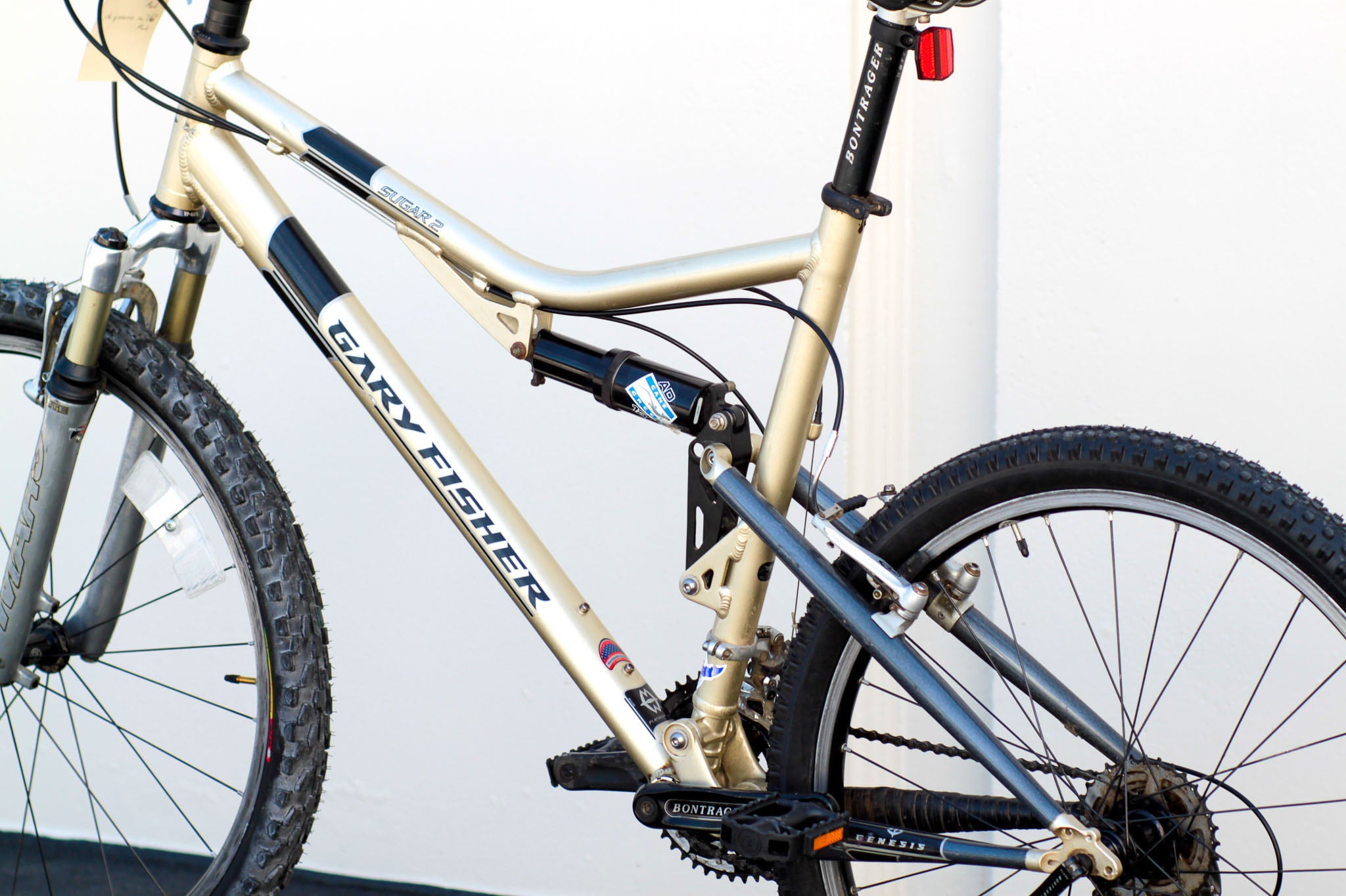 Gary Fisher Sugar 2 Full Suspension Mountain Bike with Carbon Stays 21.5 Gold LEUK