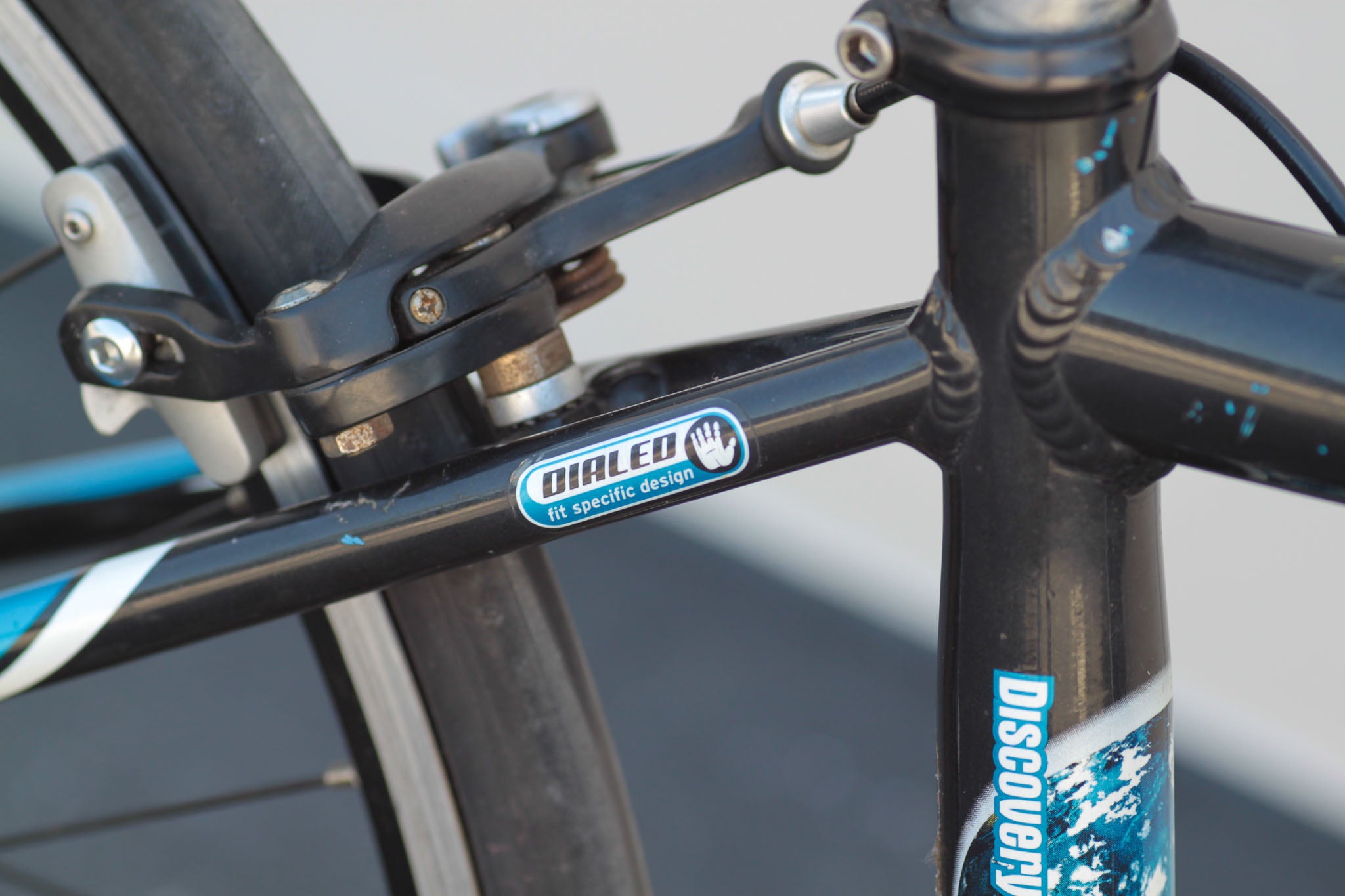 Trek Discovery Channel Kids Road Triathlon Bike with Drop Bars blue black AHNC Used Bikes for Sale Silicon Valley Bicycle Exchange Bay Area