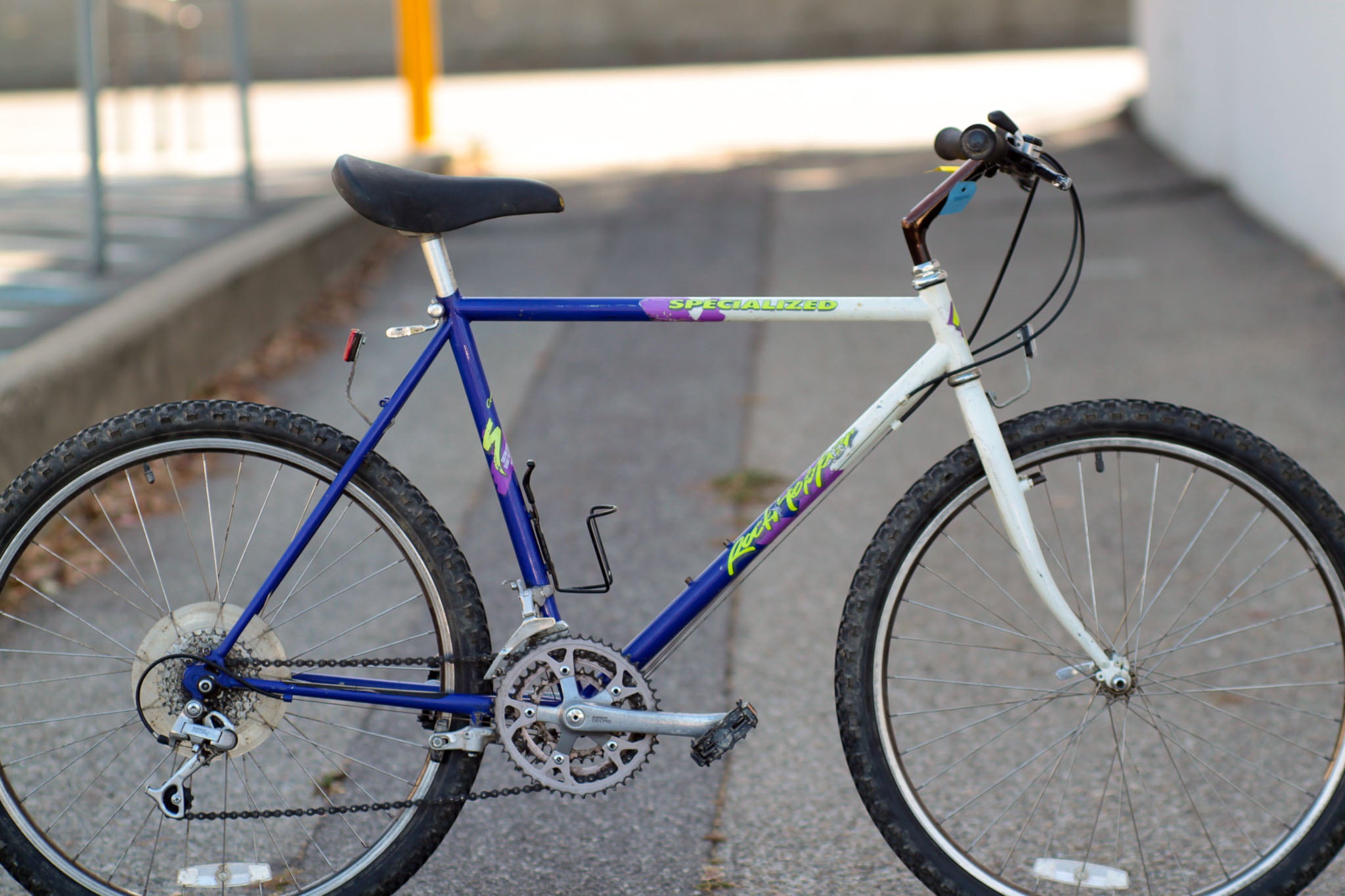 Specialized RockHopper Vintage Steel Mountain Bike 6 speed AS IS blue RODY Used Bikes for Sale Silicon Valley Bicycle Exchange Bay Area