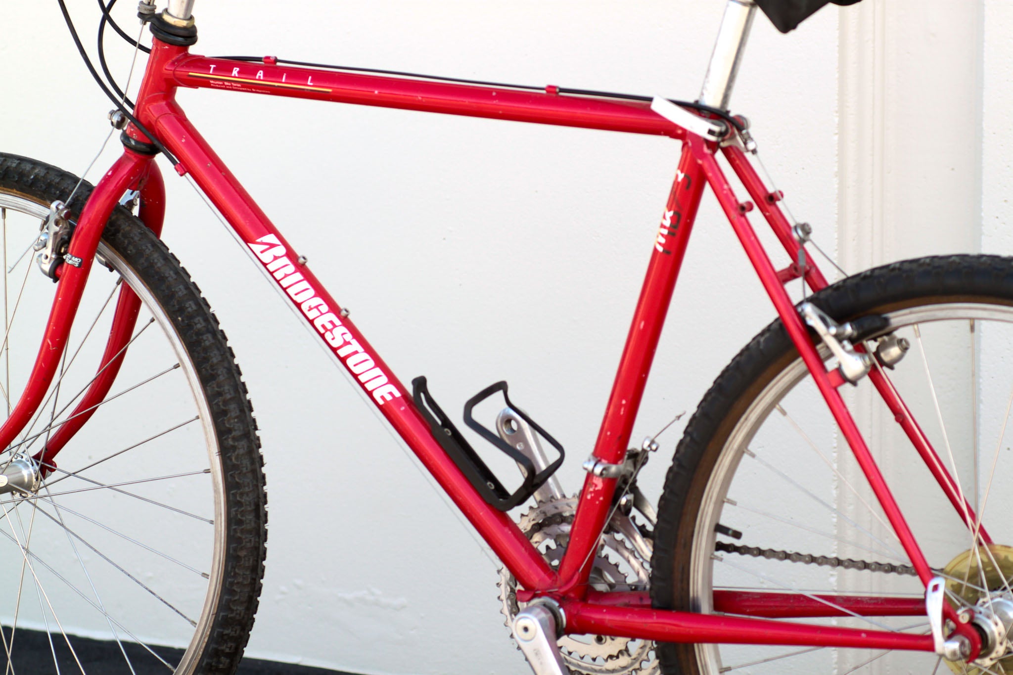 Bridgestone MB 3 Trail Vintage Lugged Steel Mountain Bike AS IS red VMIV