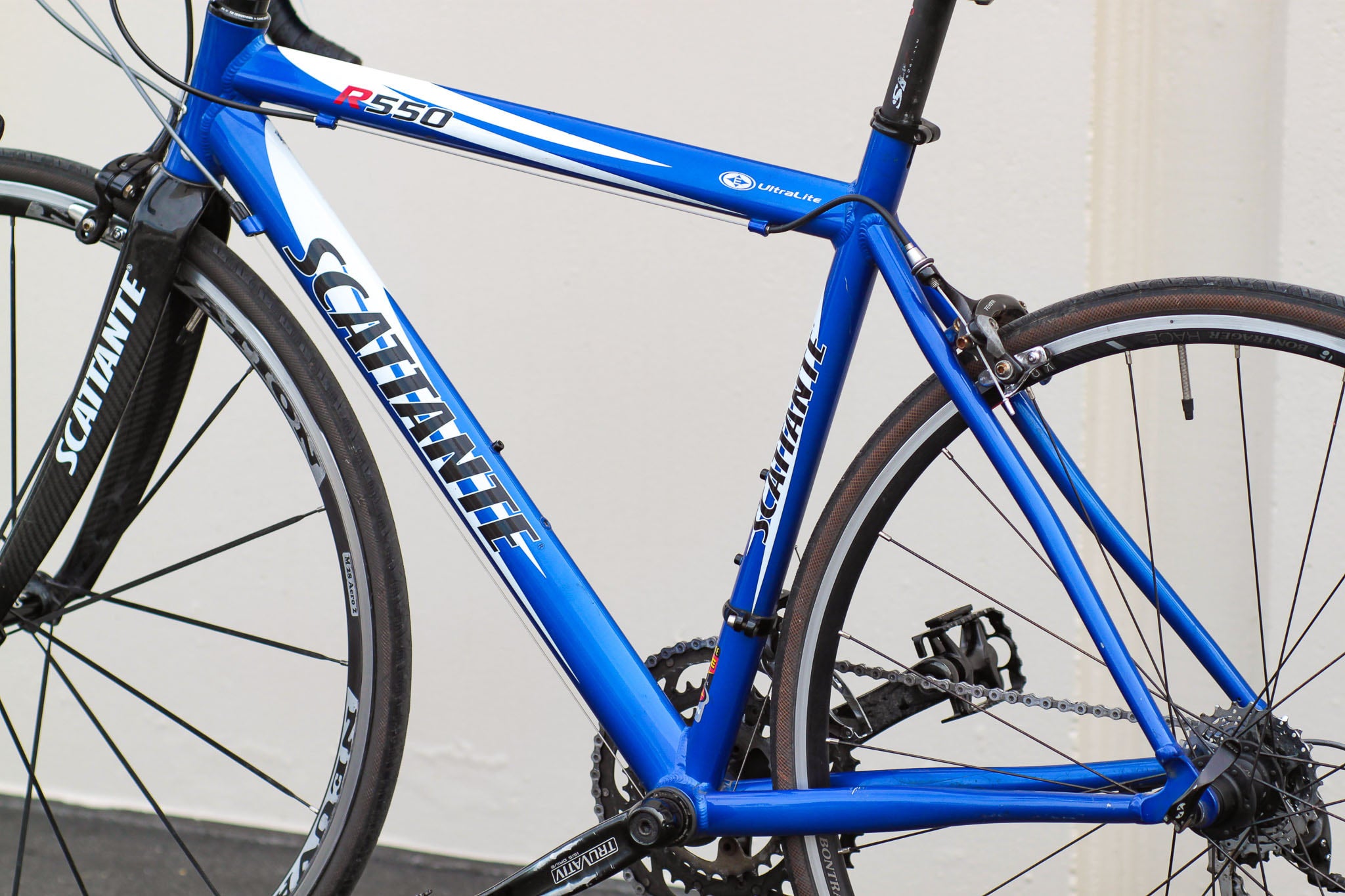 Scattante R550 Easton Aluminum Road Bike with Shimano 105 Carbon Fork 51 blue GNSE
