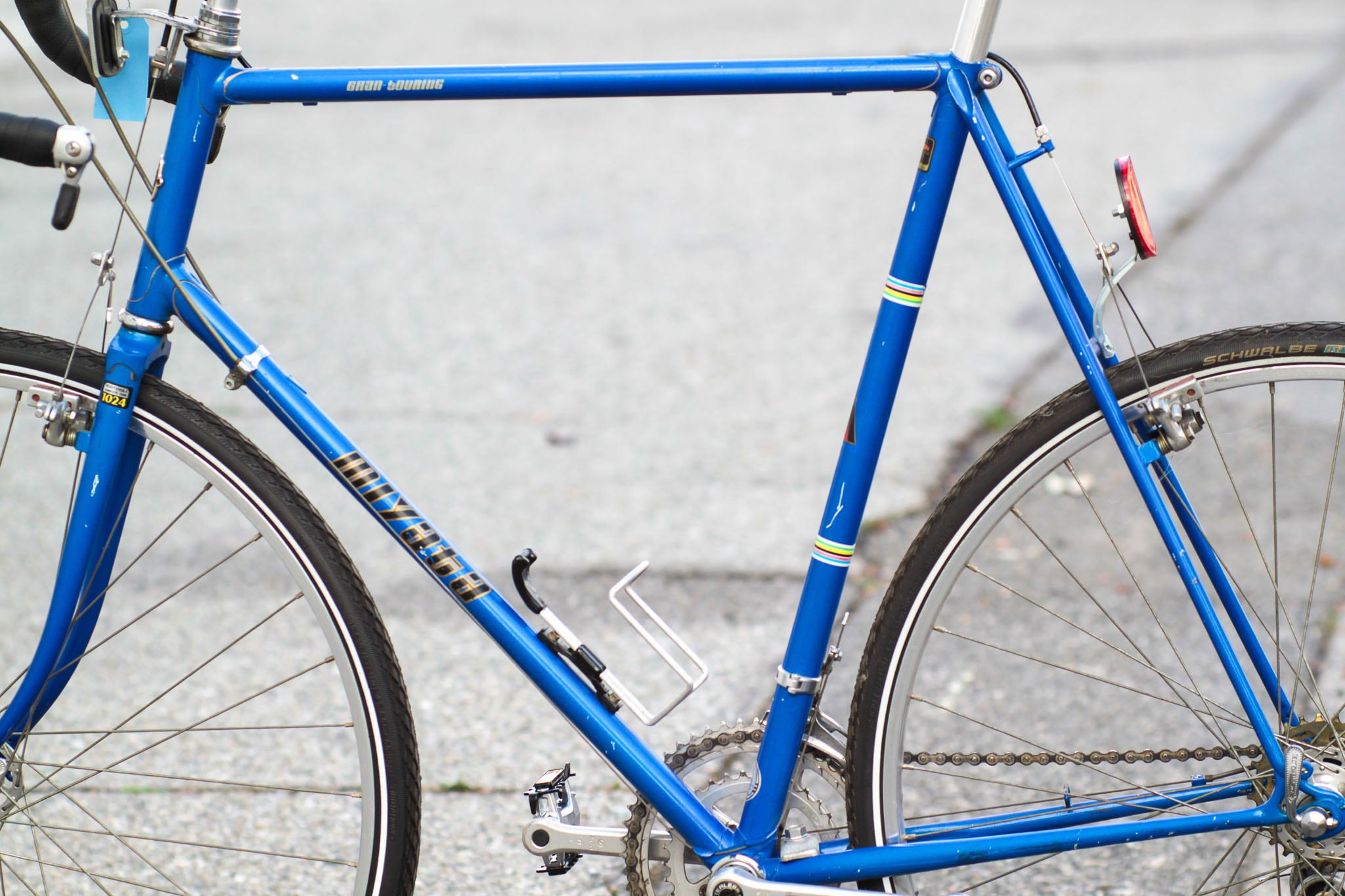 Miyata Gran Touring Vintage Tange Gravel Steel Road Bike AS-IS blue - VNNB