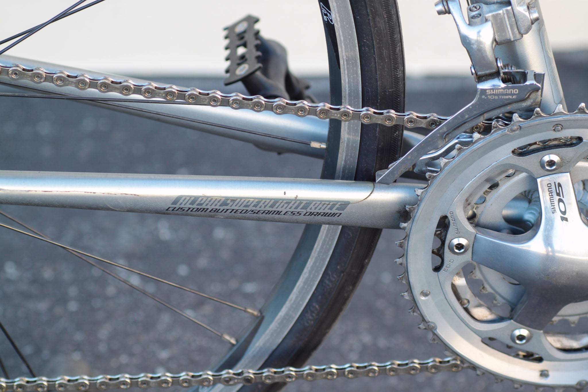 Trek 7.7 FX Hybrid Flat Bar Road Bike with Carbon Stays 22.5 57cm silver UYZN Used Bikes for Sale Silicon Valley Bicycle Exchange Bay Area