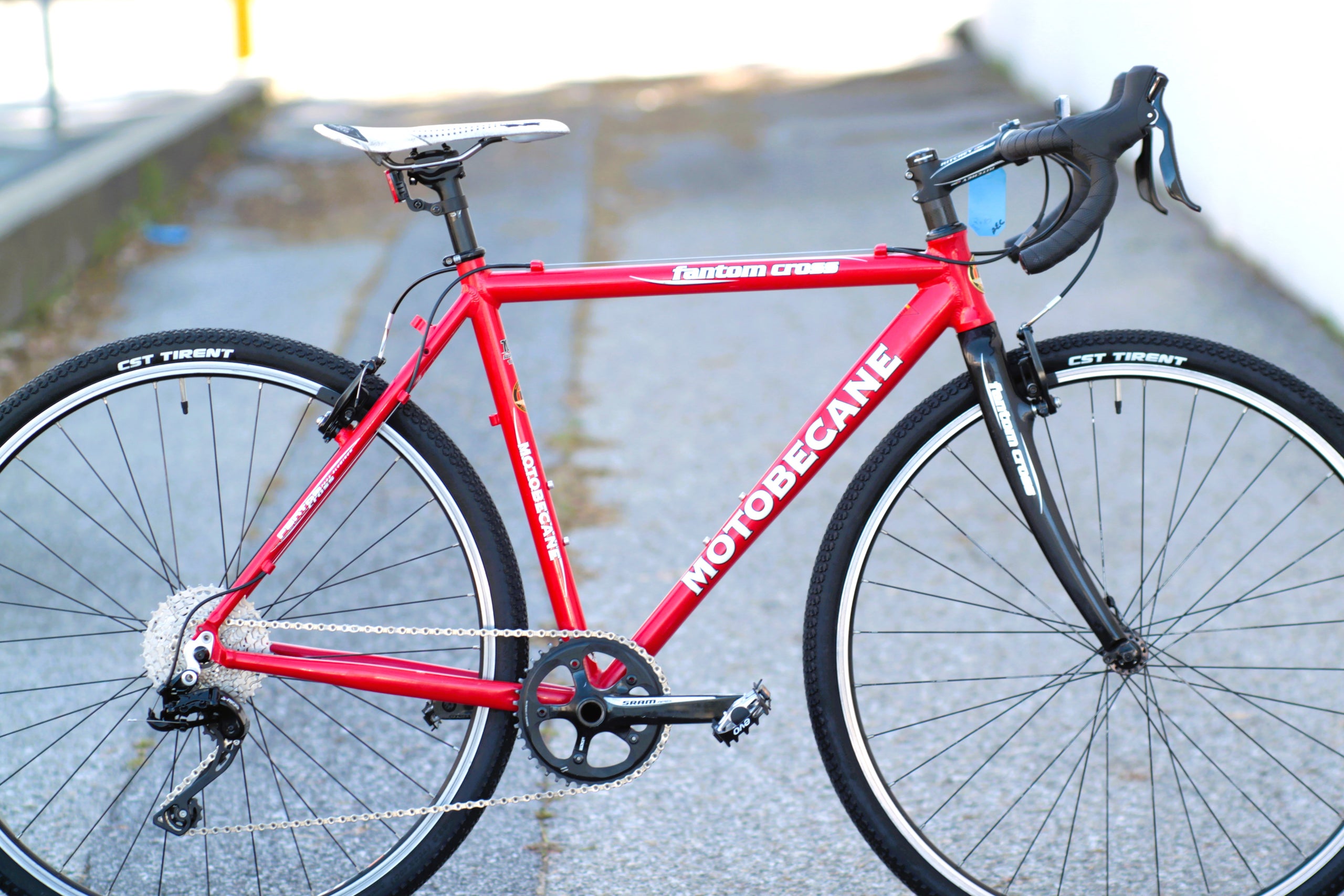 Motobecane Fantom Cross Gravel Bike with 1x Drivetrain 52cm red TJQR Used Bikes for Sale Silicon Valley Bicycle Exchange Bay Area