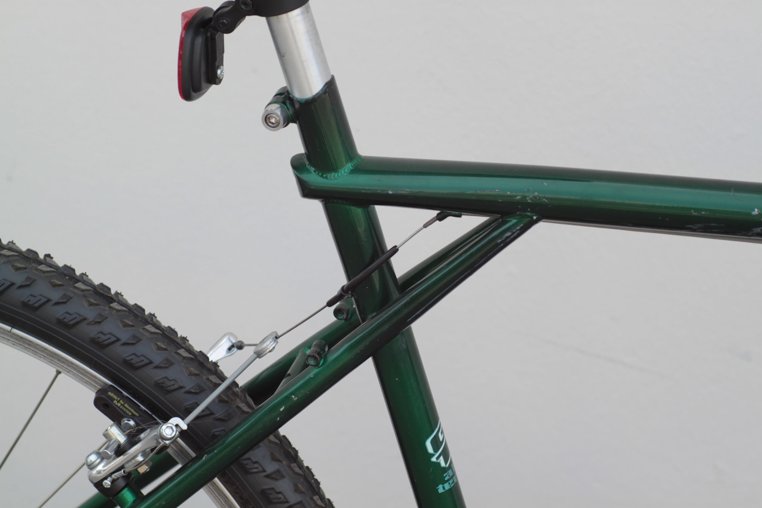 GT Timberline Vintage Triple Triangle Hardtail MTB green XWOZ Used Bikes for Sale Silicon Valley Bicycle Exchange Bay Area