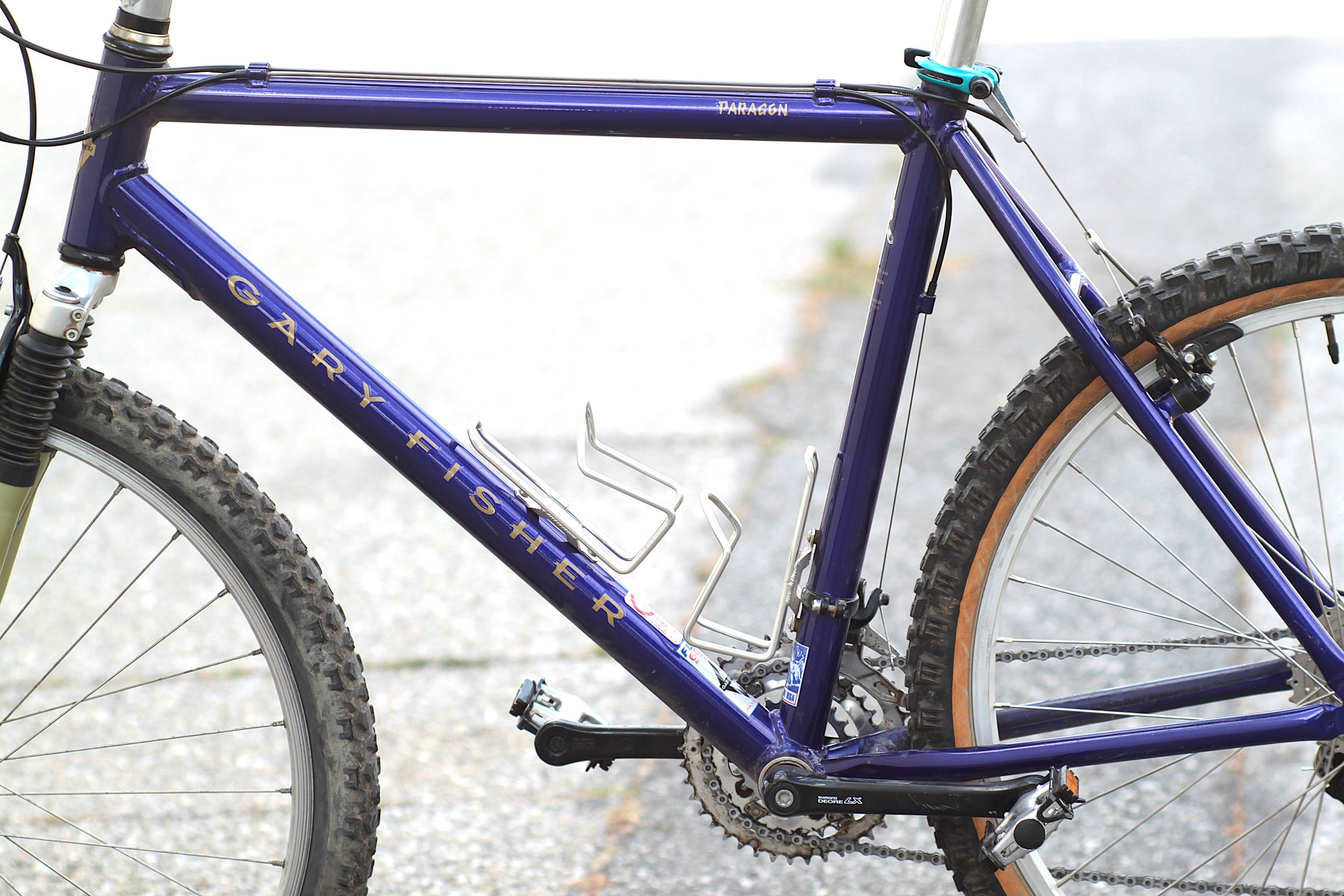 Gary Fisher Paragon with RockShox Mag 10 Fork and SLX Shifters purple URAR