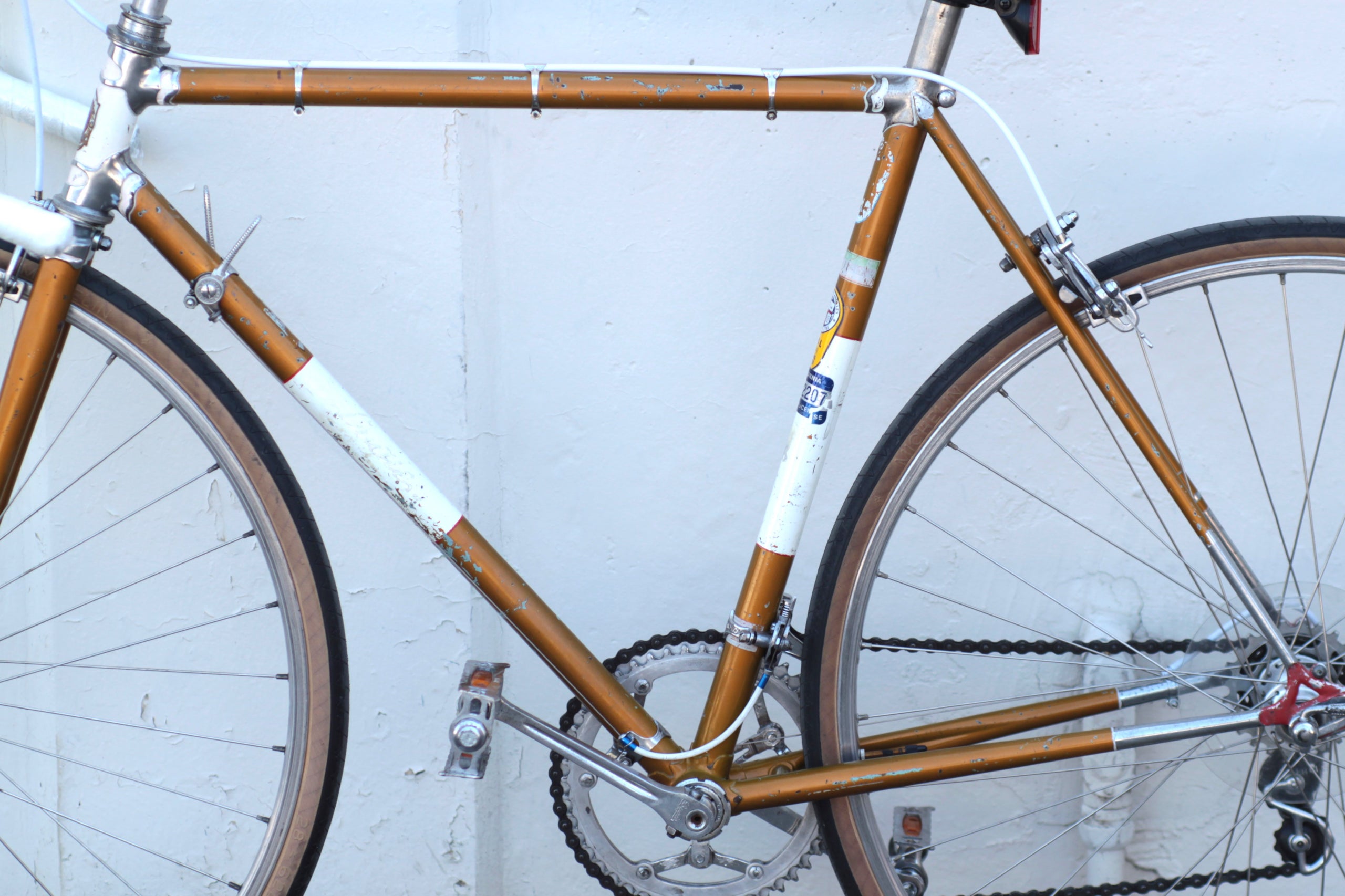 Cicles Lygie 960 Vintage Lugged Steel Road Bike with Campagnolo Derailleurs brown EYBR Used Bikes for Sale Silicon Valley Bicycle Exchange Bay Area