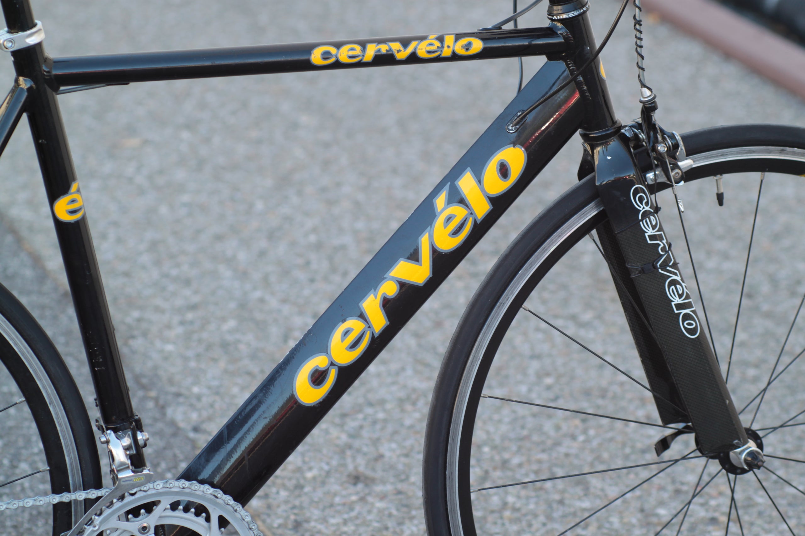 Cervelo One Triathlon Time Trial Bike Aluminum Frame Shimano 105 black TLTS