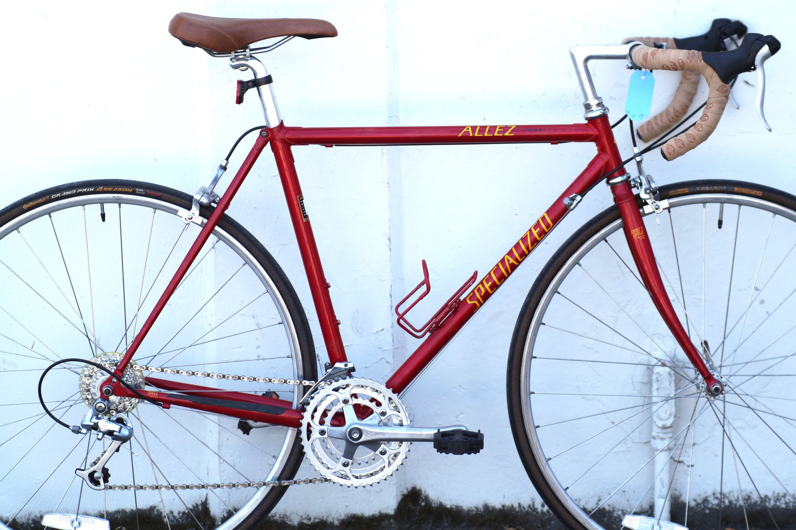 Specialized Allez Comp Vintage Lugged Steel Road Bike with Shimano RSX red EWZT Used Bikes for Sale Silicon Valley Bicycle Exchange Bay Area