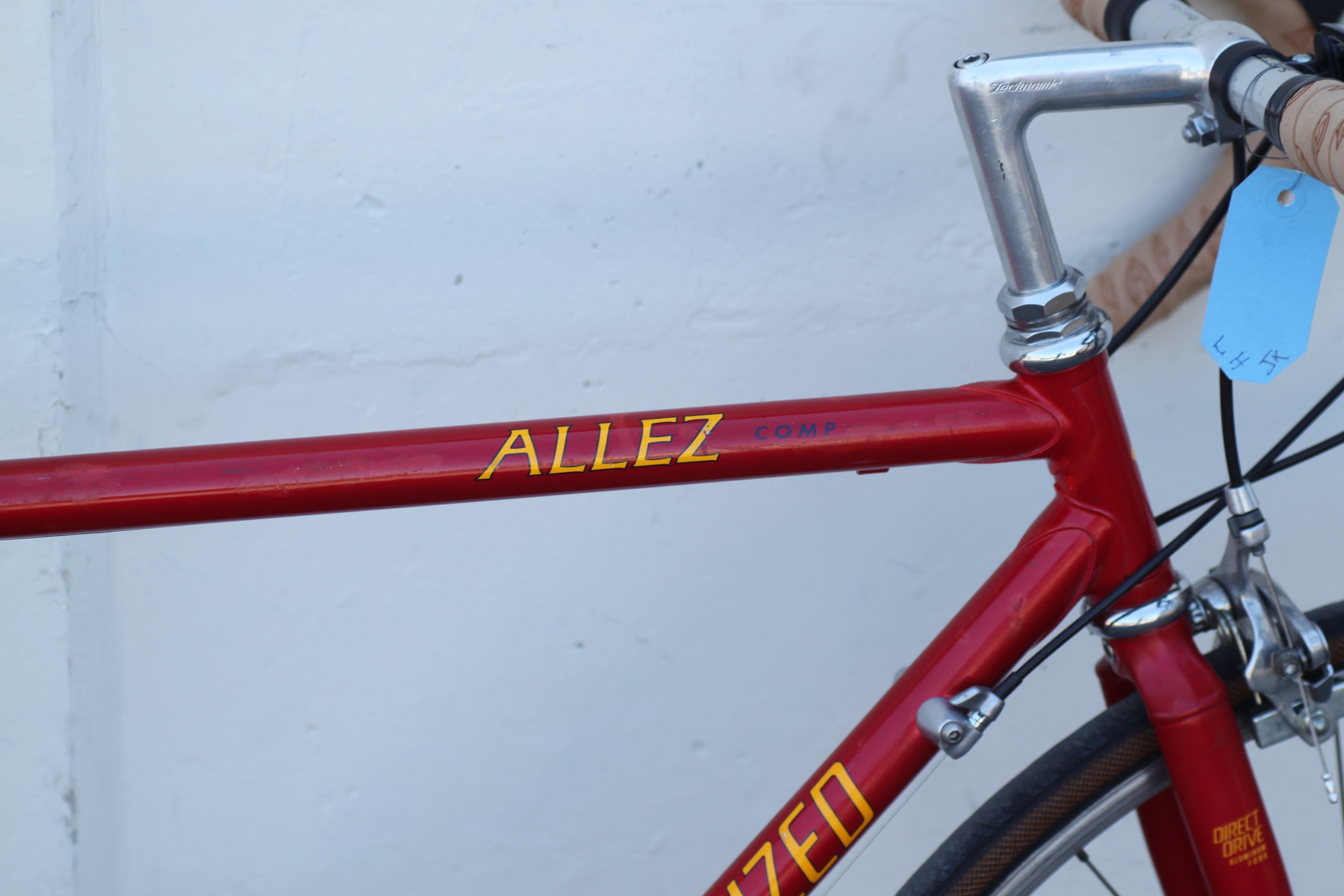 Specialized Allez Comp Vintage Lugged Steel Road Bike with Shimano RSX red EWZT Used Bikes for Sale Silicon Valley Bicycle Exchange Bay Area