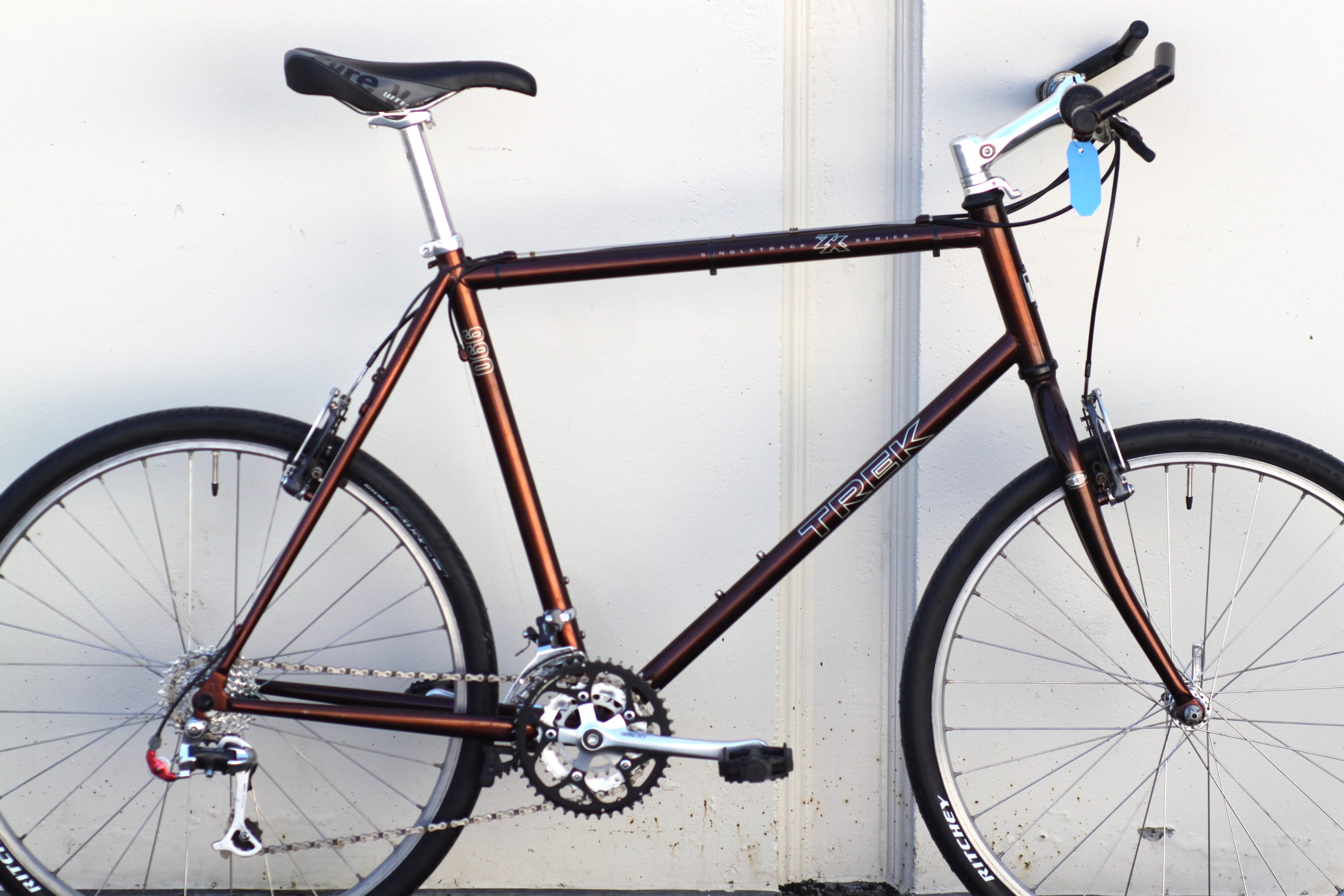 Trek 990 ZX Singletrack Series Vintage Steel Urban Hardtail - Good for Tall  Rider brown - KTZH