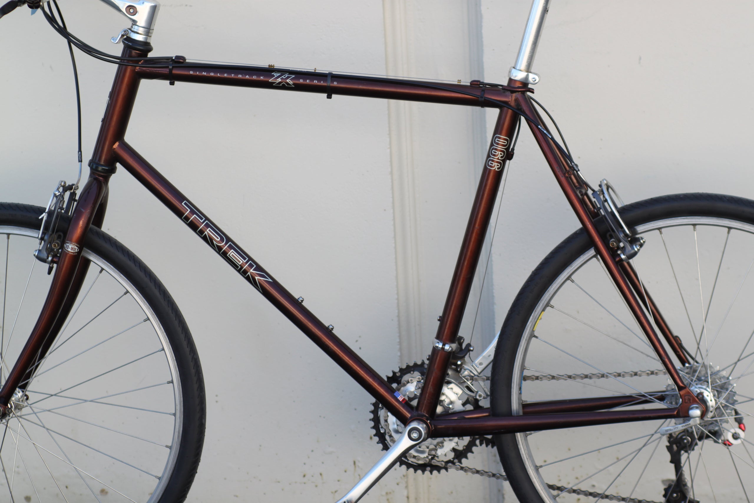 Trek 990 ZX Singletrack Series Vintage Steel Urban Hardtail Good for Tall Rider brown KTZH