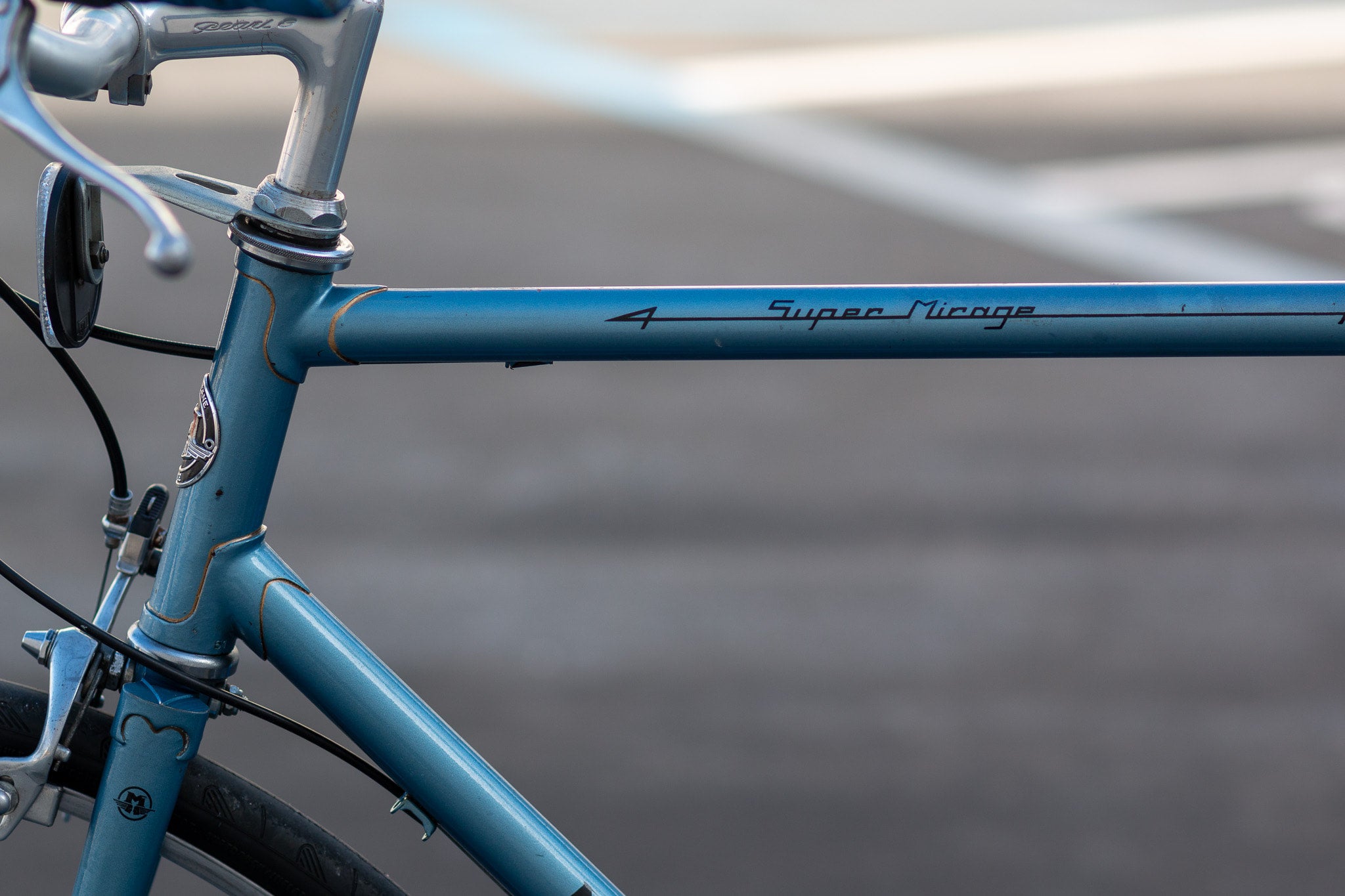 Motobecane Super Mirage Light Blue Vintage Road Bike Used Bikes for Sale Silicon Valley Bicycle Exchange Bay Area