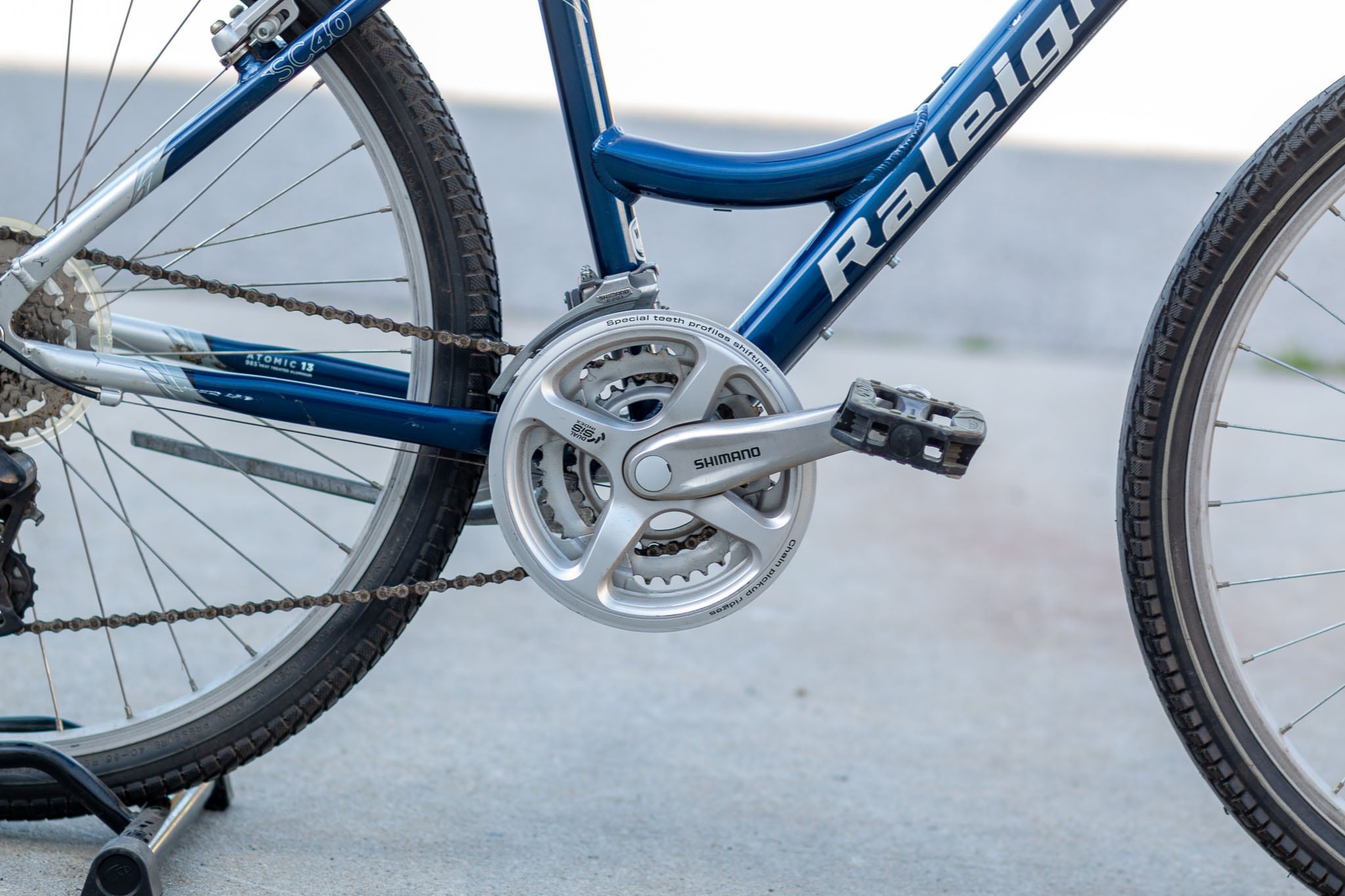Raleigh SC 40 WMD Women s Medium 19 Silver Blue Used Bikes for Sale Silicon Valley Bicycle Exchange Bay Area