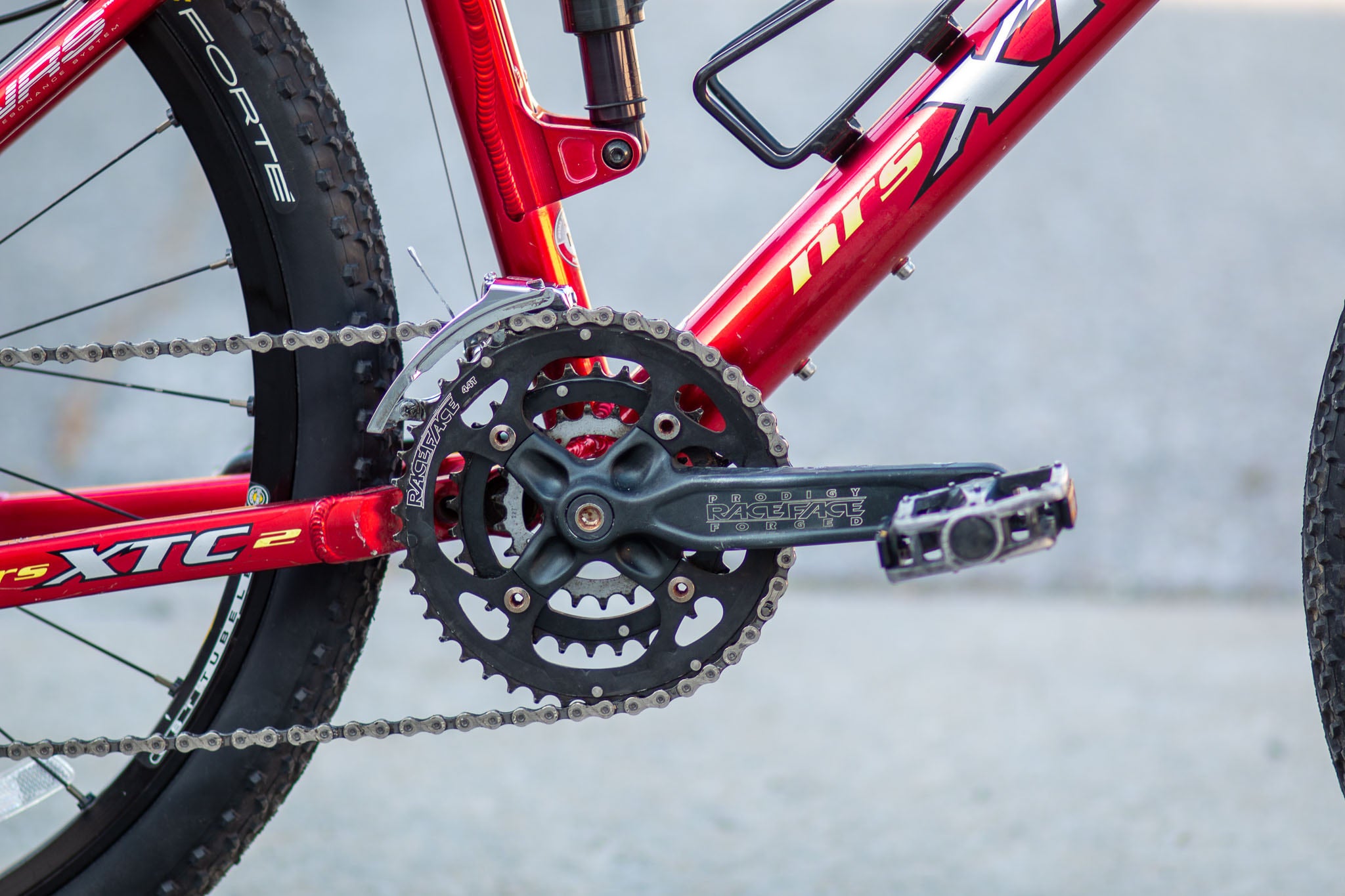 Giant XTC 2 18.5 M Red Black Full Suspension XC Mountain Bike Used Bikes for Sale Silicon Valley Bicycle Exchange Bay Area