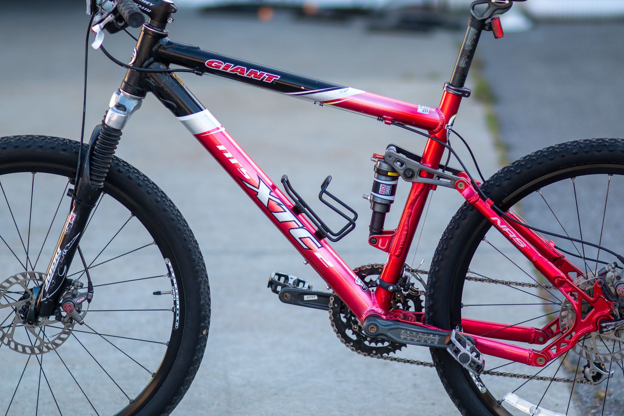 Giant XTC 2 18.5 M Red Black Full Suspension XC Mountain Bike Used Bikes for Sale Silicon Valley Bicycle Exchange Bay Area