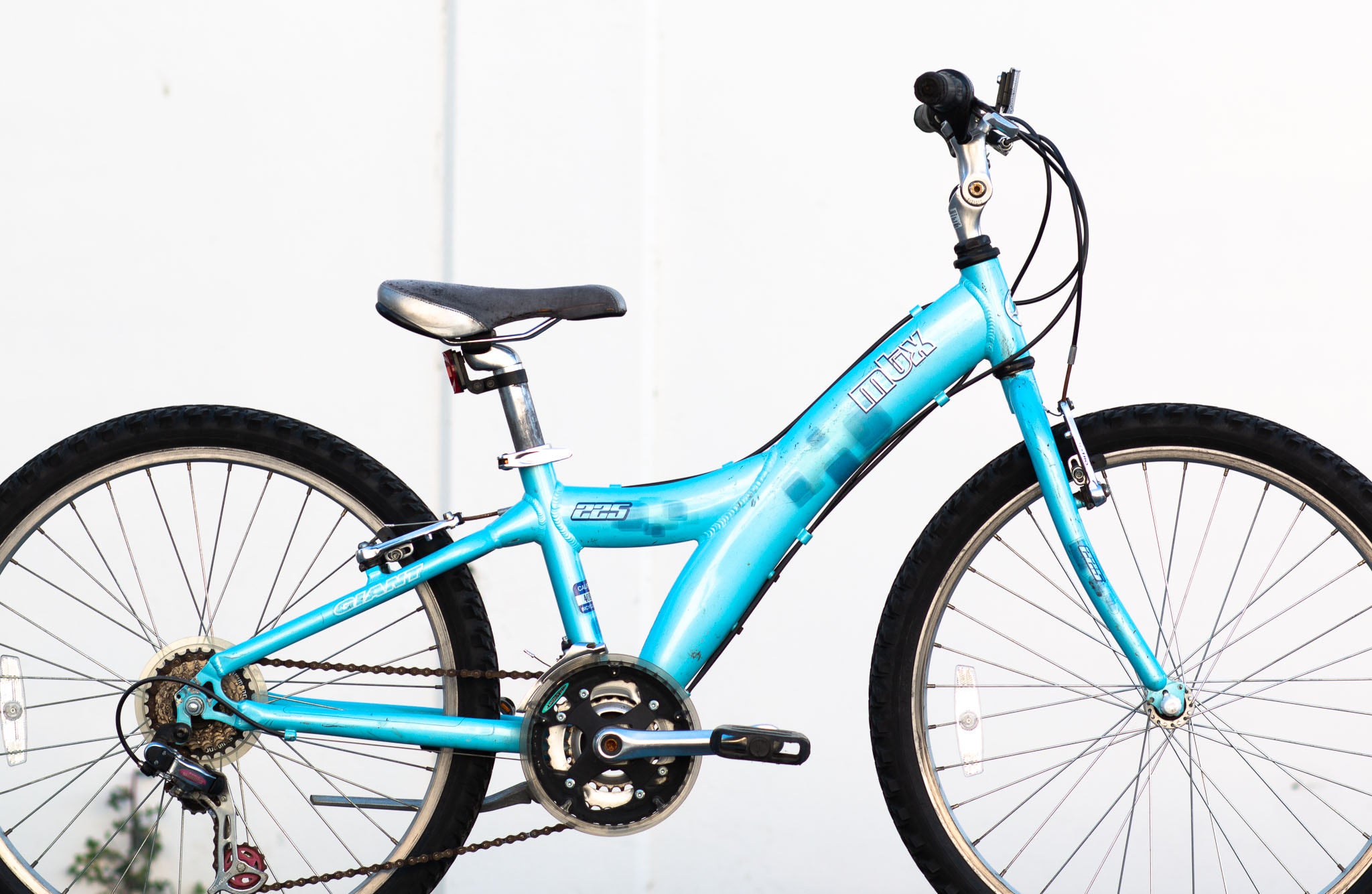 Giant MTX 225 Kid's 24" wheel mountain bike Light Blue | Used Bikes for