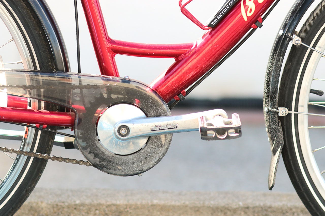 Breezer Uptown 8 LS Hybrid Commuter Bike 17 Small Red