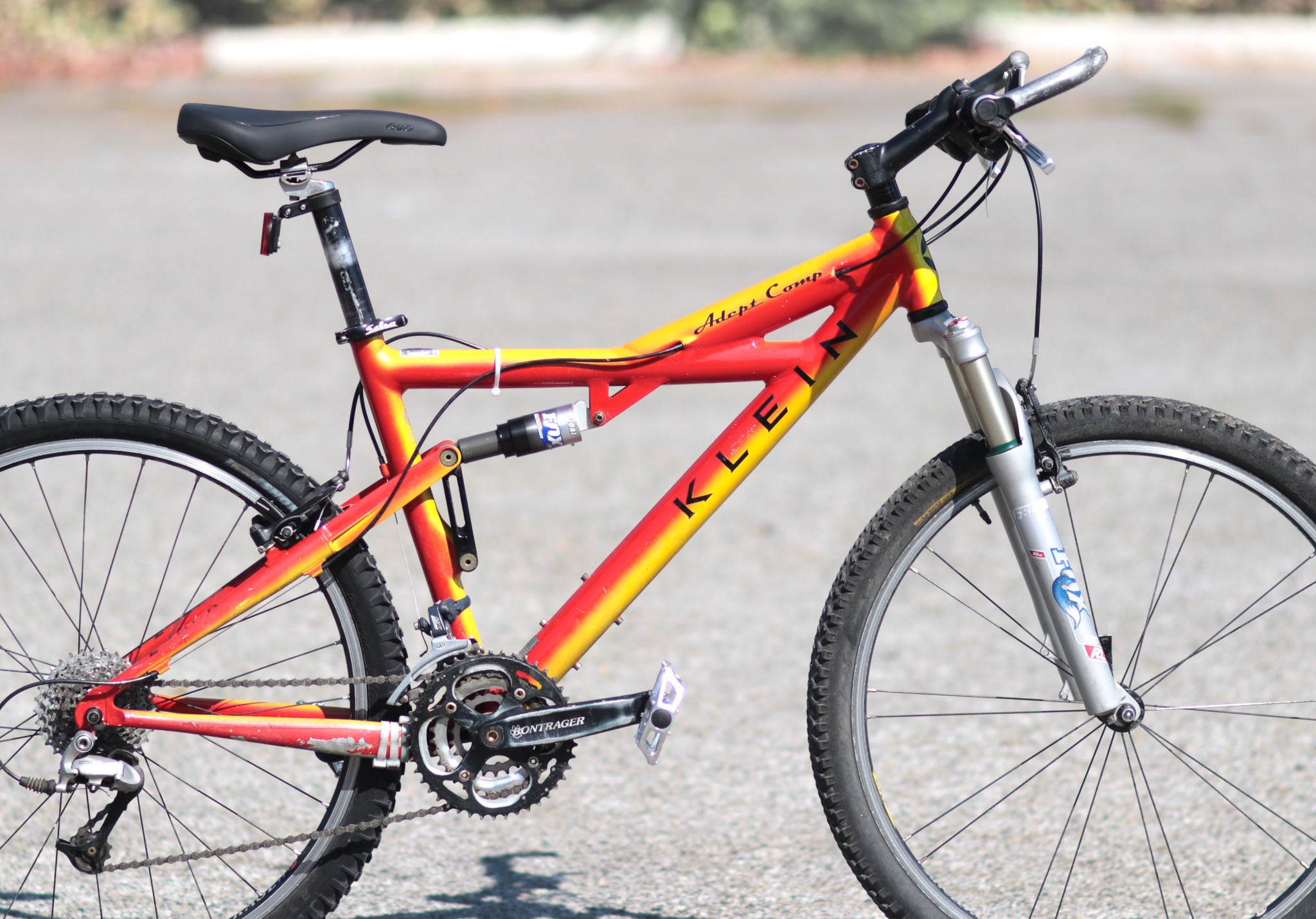 Klein Adept Comp 55cm Jamaican Gold Mountain Bike with Deore XT Used