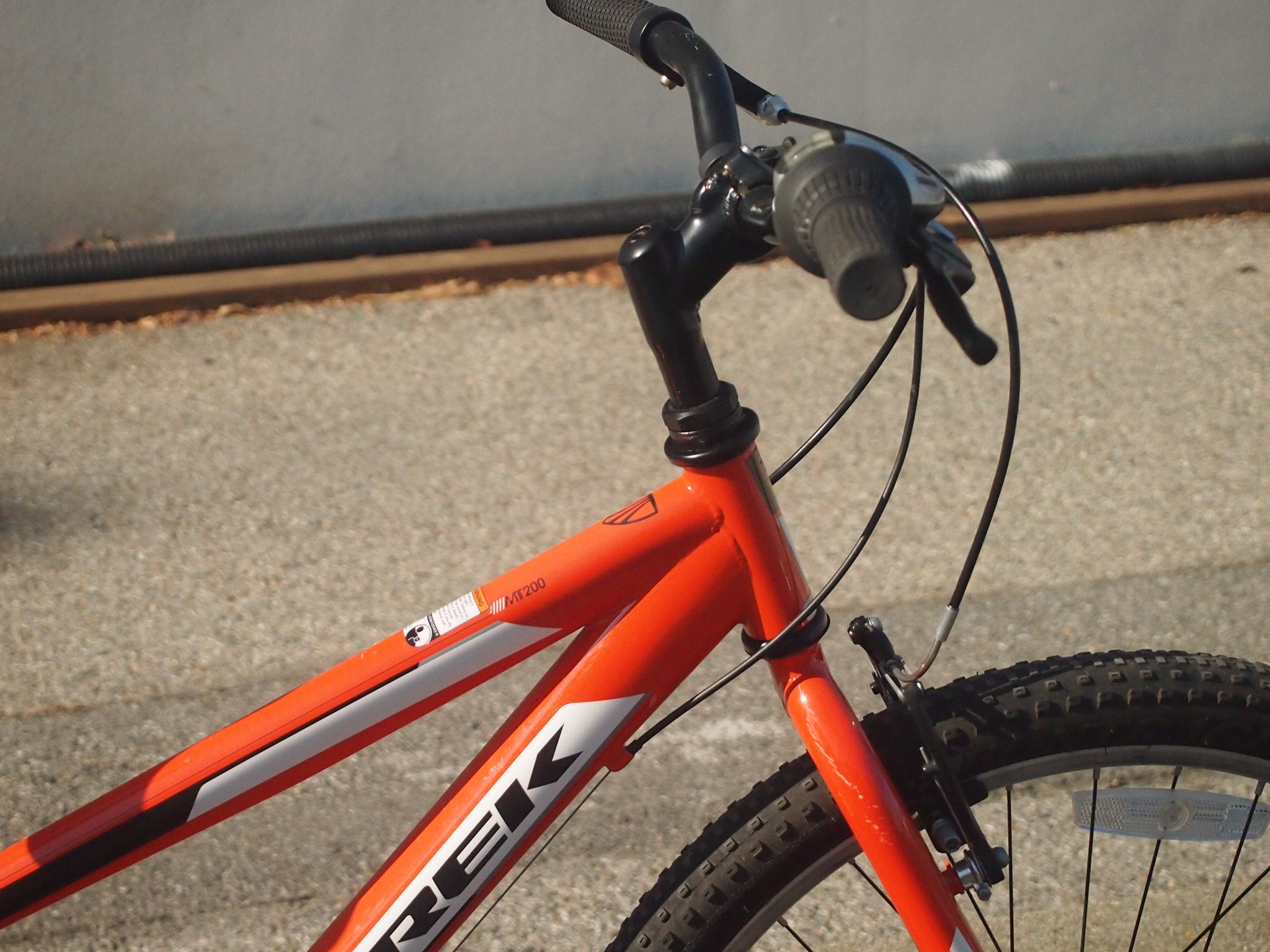 Trek MT200 24 Wheel Kid s Mountain Bike Orange Used Bikes for Sale Silicon Valley Bicycle Exchange Bay Area